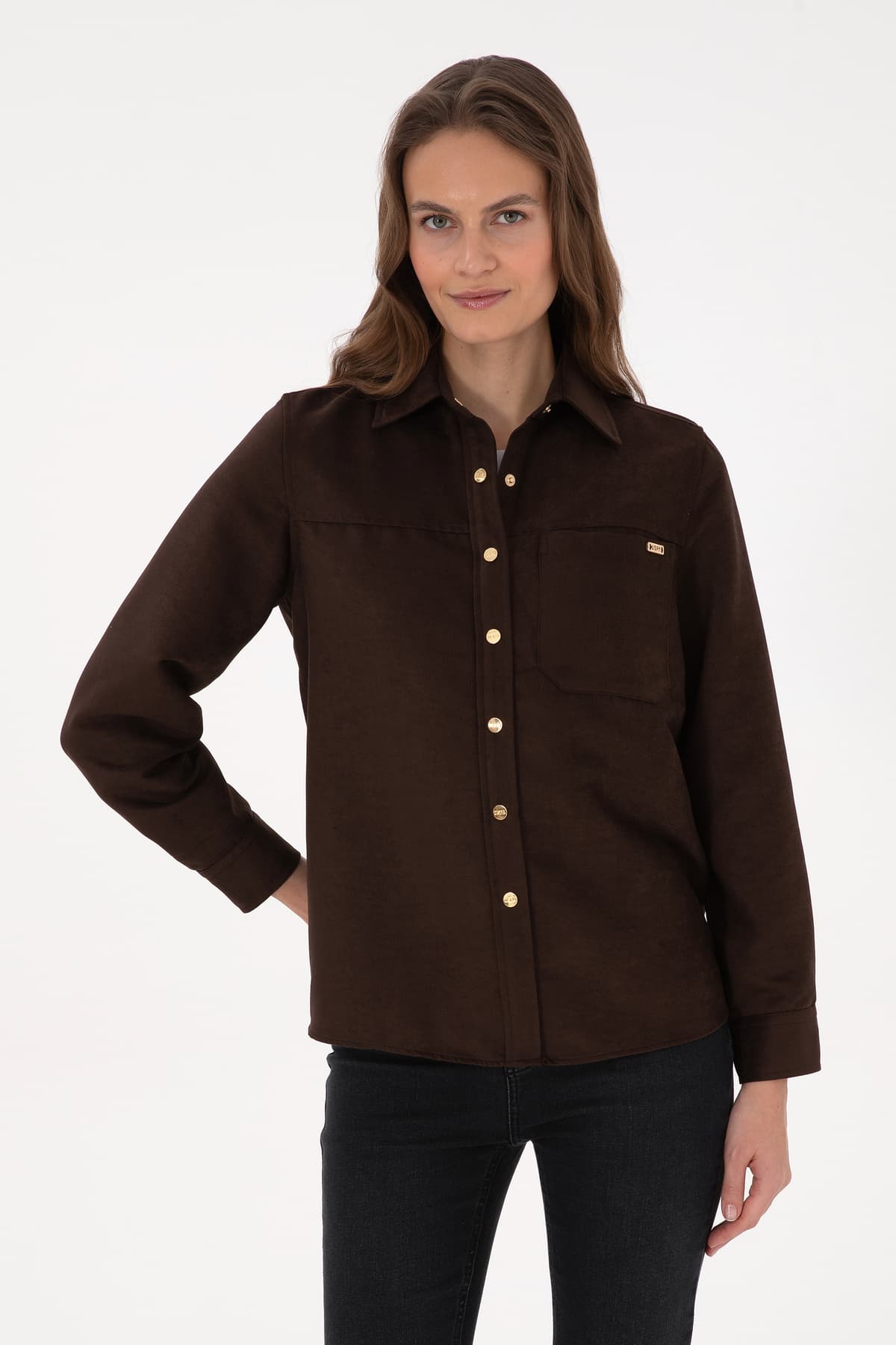 پیراهن زنانه U.S. Polo Assn. سرمهای آستینبلند مدل 50317242-VR033 پیراهن زنانه U.S. Polo Assn. سرمهای آستینبلند مدل 50317242-VR033