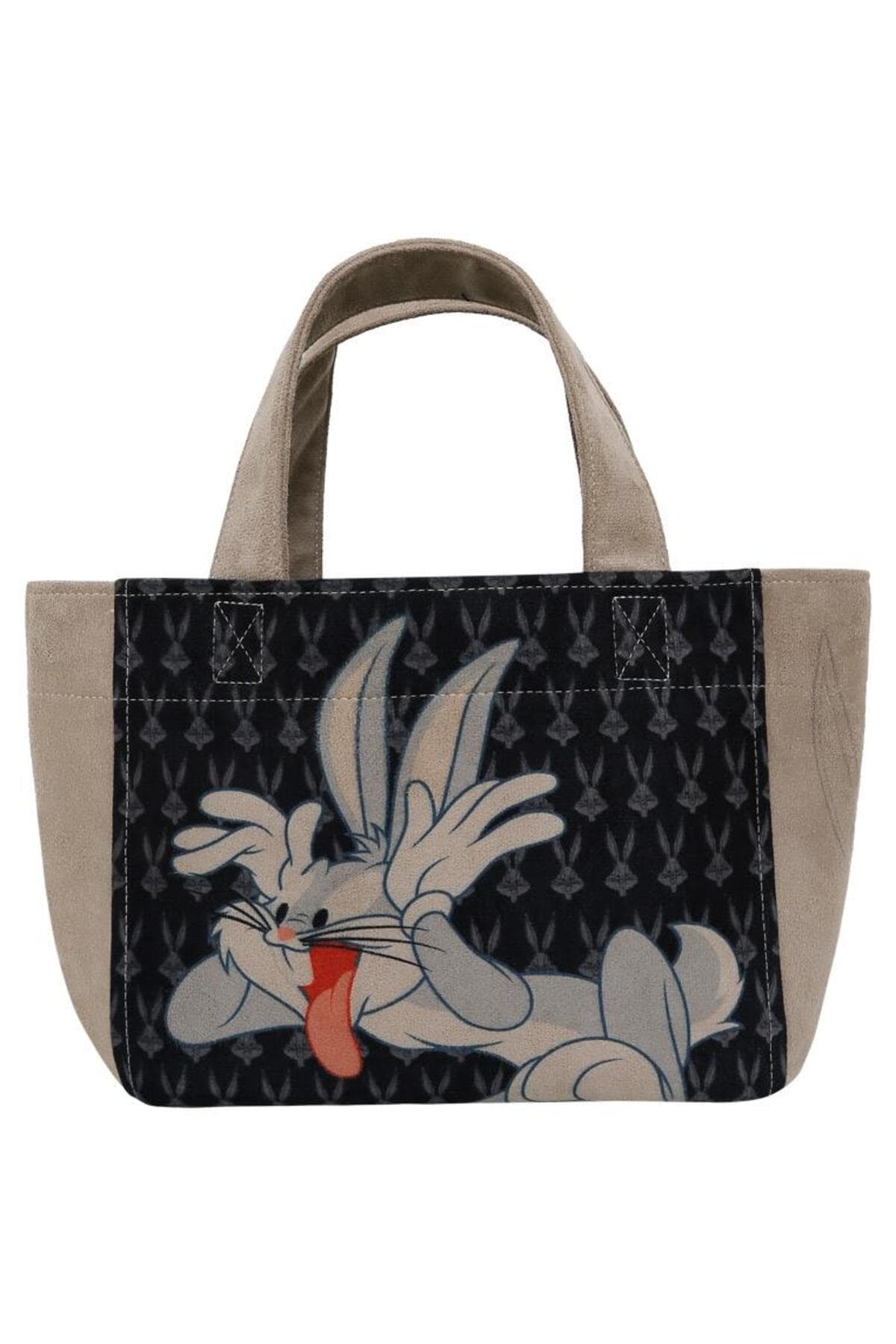 کیف توت زنانه Dogo وگان مشکی متوسط طرح Warner Bros Bugs Bunny کیف توت زنانه Dogo وگان مشکی متوسط طرح Warner Bros Bugs Bunny