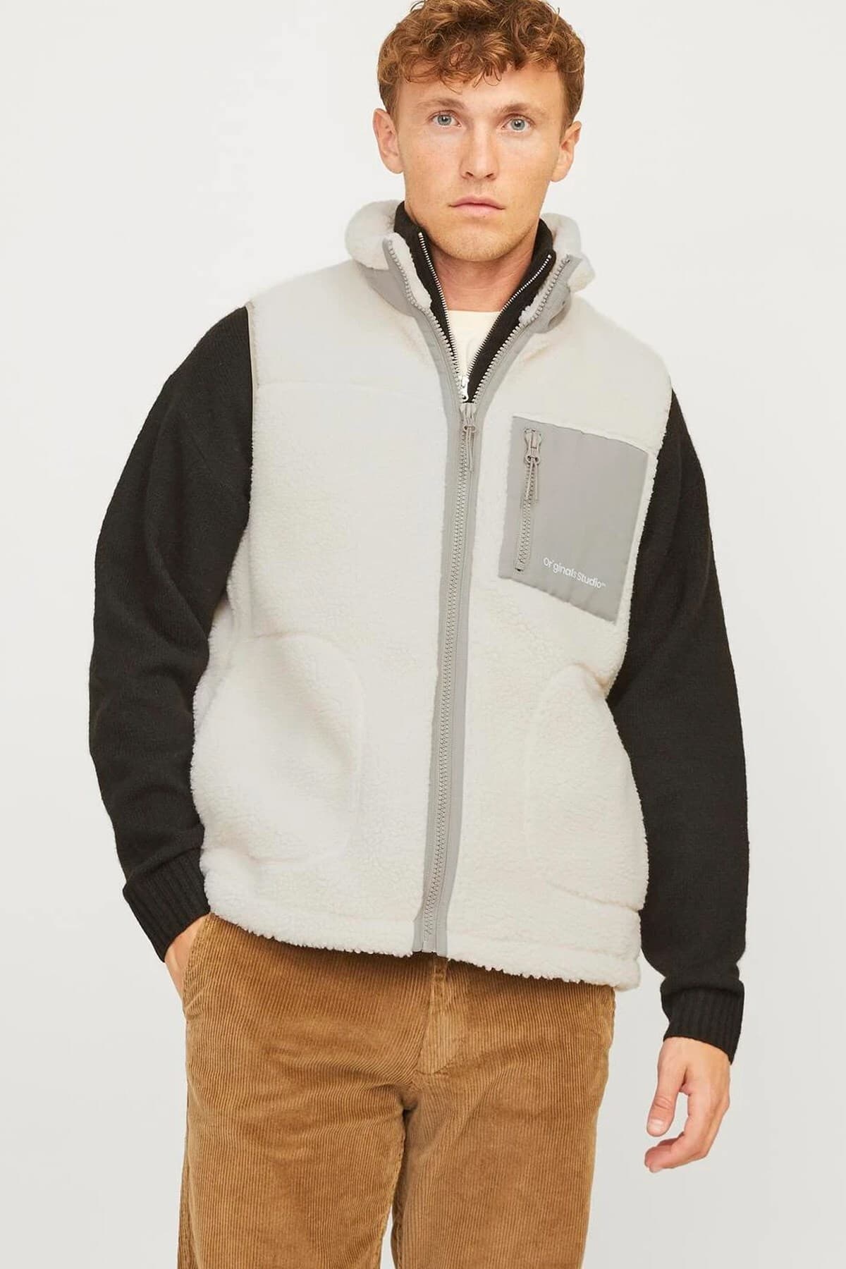 جلیقه مردانه Jack & Jones Teddyfell جلیقه مردانه Jack & Jones Teddyfell