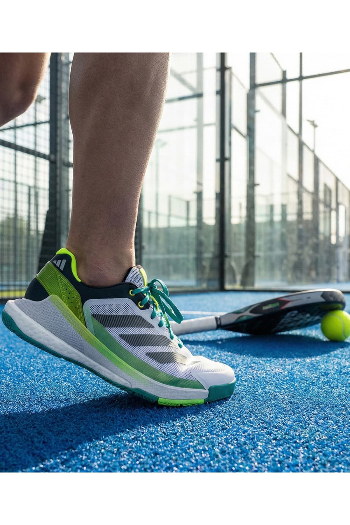 کفش تنیس پادل یونیسکس adidas رنگی کفش تنیس پادل یونیسکس adidas رنگی