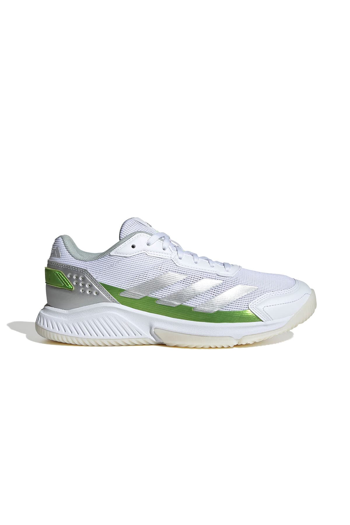 کفش تنیس پدل یونیسکس adidas Courtquick Padel W سفید مدل JP7229 کفش تنیس پدل یونیسکس adidas Courtquick Padel W سفید مدل JP7229