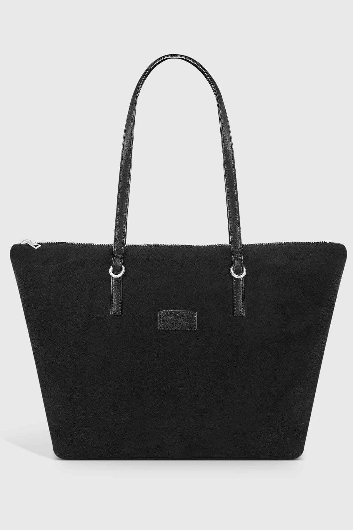 کیف شاپر زنانه Housebags جیر مشکی کیف شاپر زنانه Housebags جیر مشکی