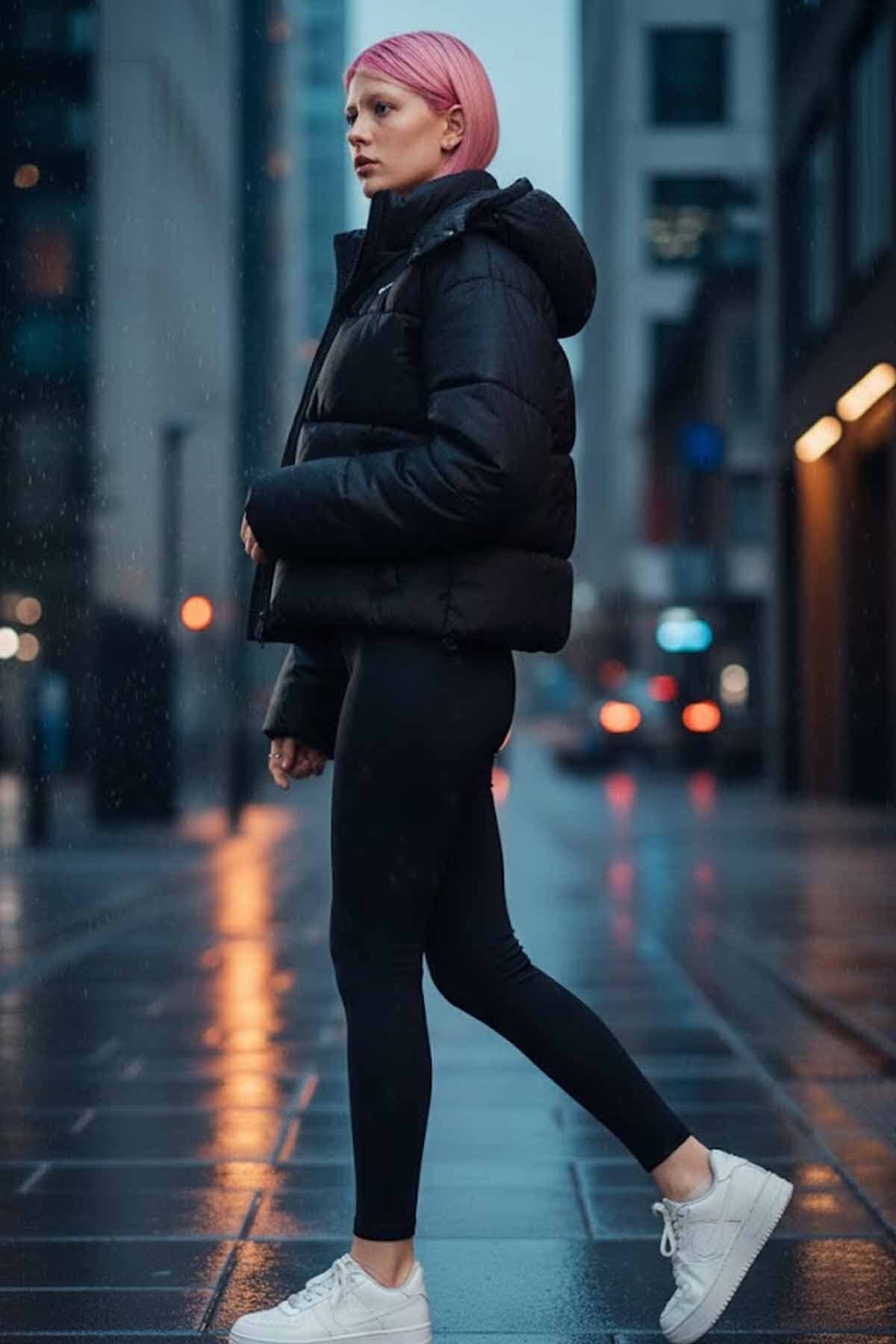 کاپشن زنانه Nike مدل FZ5899-010 سیاه کاپشن زنانه Nike مدل FZ5899-010 سیاه