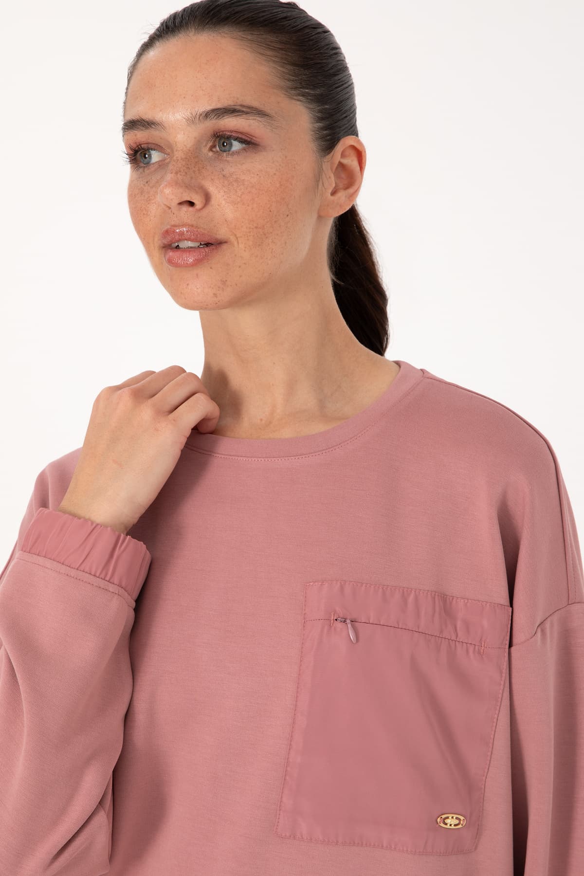 سوئیشرت زنانه U.S. Polo Assn. یقه گرد رنگ ارکیده مدل 50309100-VR221 سوئیشرت زنانه U.S. Polo Assn. یقه گرد رنگ ارکیده مدل 50309100-VR221
