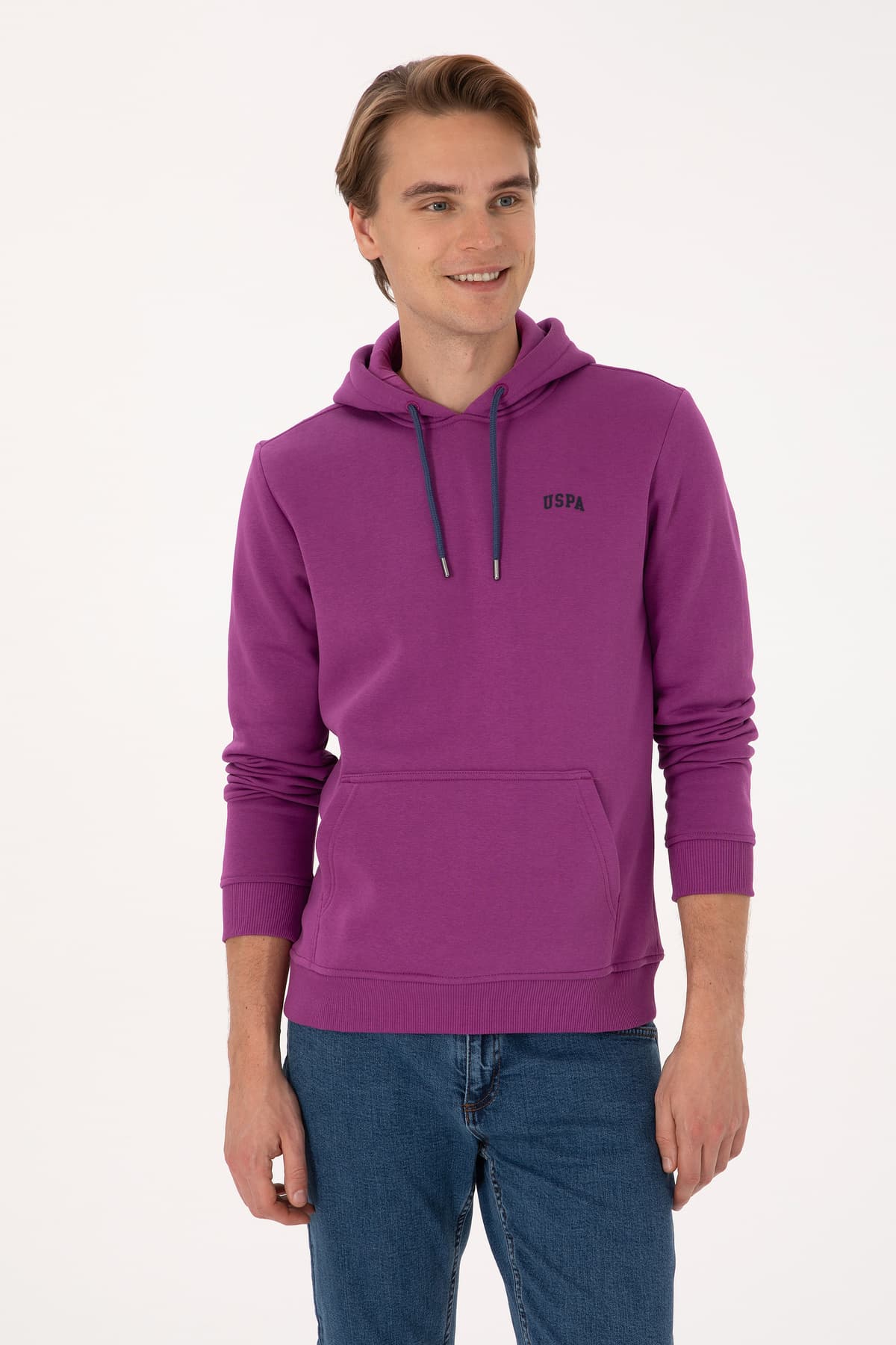 سوئیشرت مردانه U.S. Polo Assn. بیسیک بنفش مدل 50295176-VR037 سوئیشرت مردانه U.S. Polo Assn. بیسیک بنفش مدل 50295176-VR037