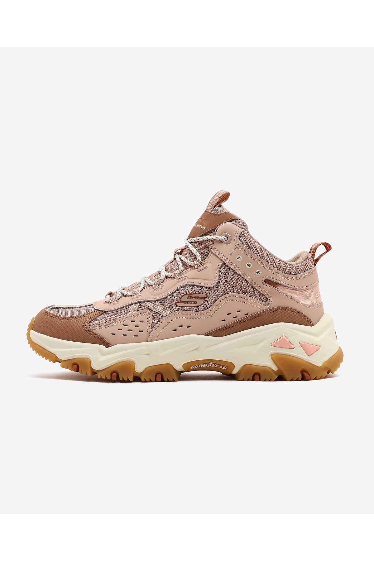 بوت زنانه Skechers اوتدور D'lites HIKER صورتی مدل 180133 PMLT بوت زنانه Skechers اوتدور D'lites HIKER صورتی مدل 180133 PMLT