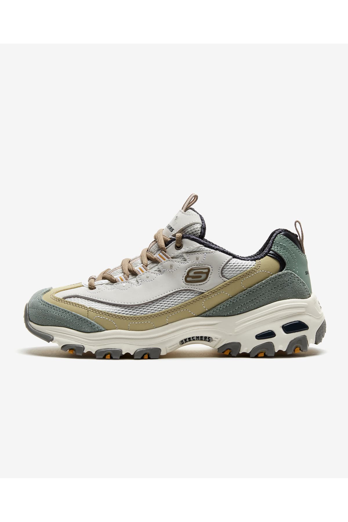 کفش اسنیکرز زنانه Skechers D'lites بژ مدل 13167 NTOL کفش اسنیکرز زنانه Skechers D'lites بژ مدل 13167 NTOL