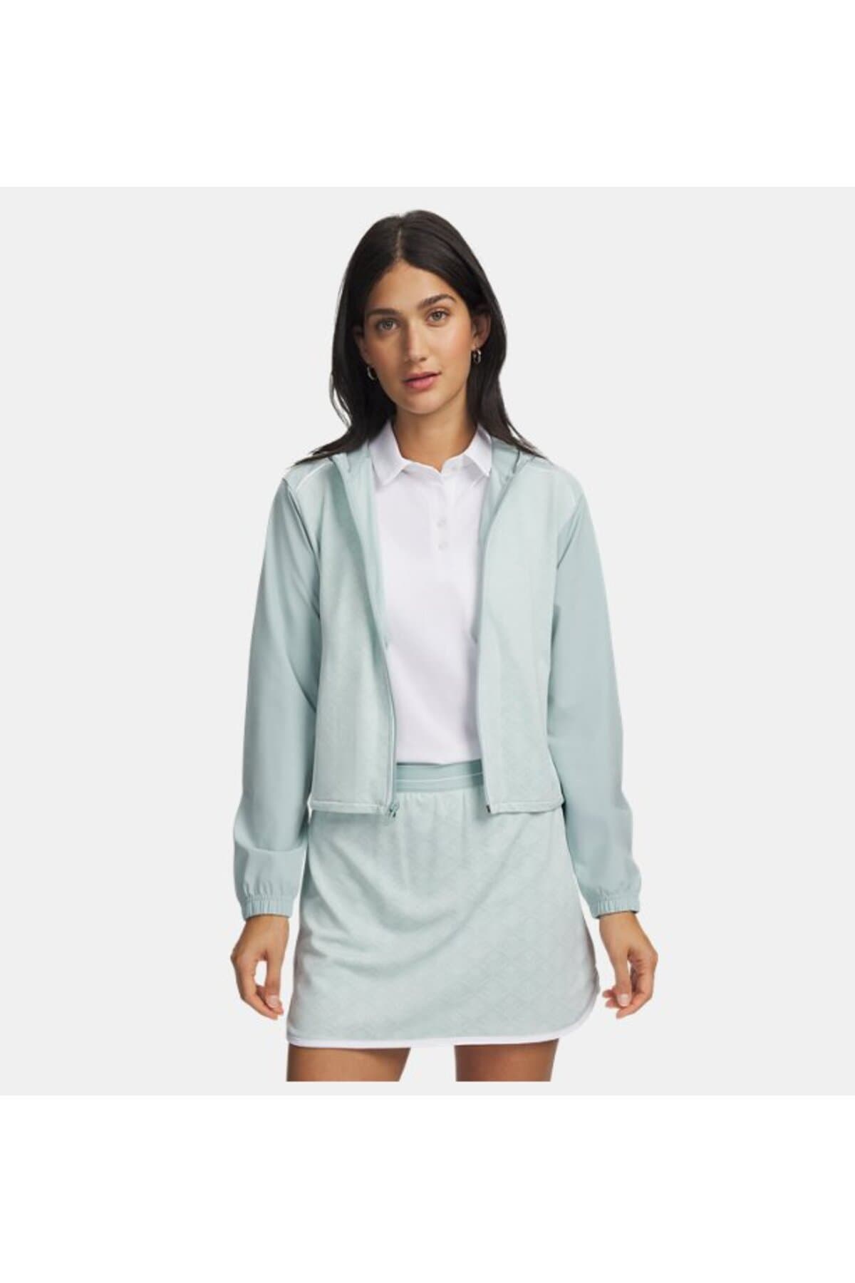 ژاکت زنانه Under Armour کلاهدار زیپدار UA Drive مدل 6009753-477 ژاکت زنانه Under Armour کلاهدار زیپدار UA Drive مدل 6009753-477