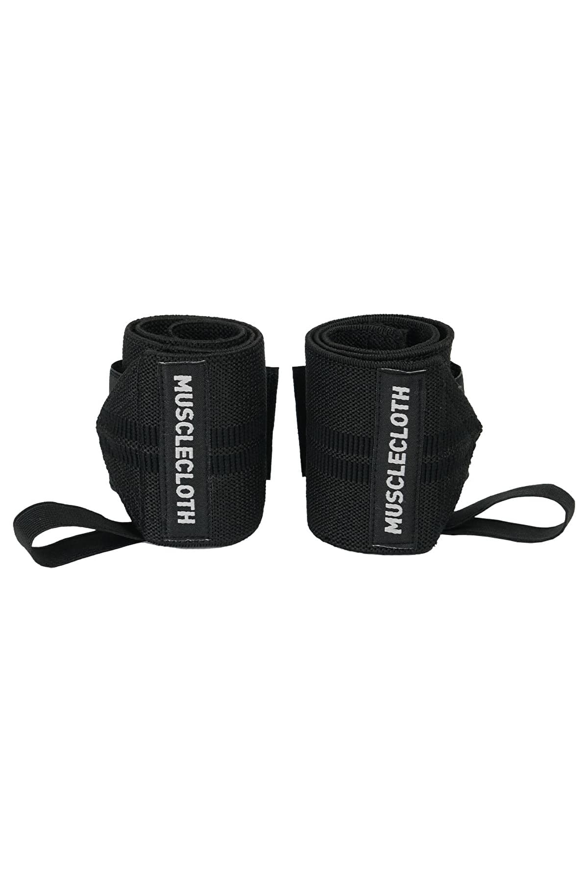 مچبند MUSCLECLOTH مشکی بسته دوتایی مچبند MUSCLECLOTH مشکی بسته دوتایی