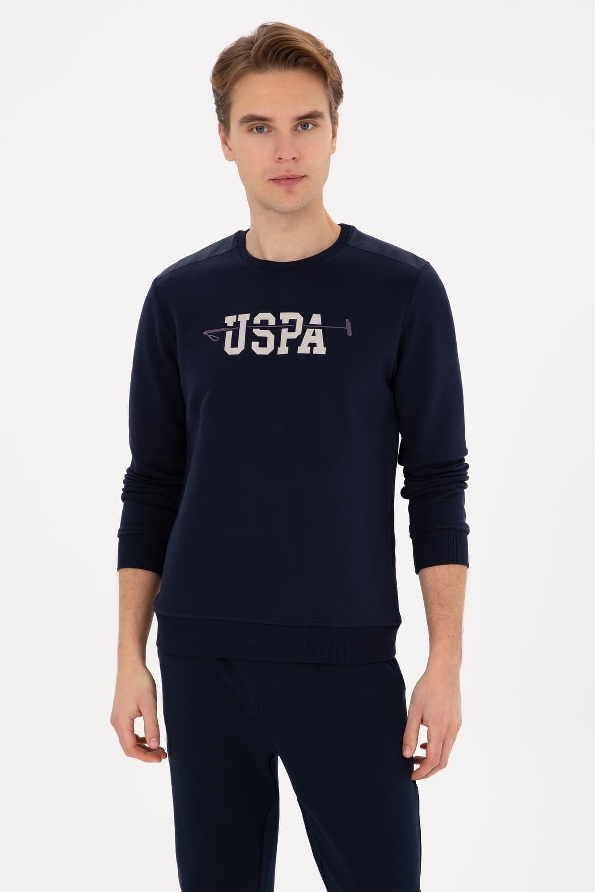 سوئیشرت مردانه U.S. Polo Assn. فیت معمولی یقه گرد سرمهای مدل 50315536-VR033 سوئیشرت مردانه U.S. Polo Assn. فیت معمولی یقه گرد سرمهای مدل 50315536-VR033
