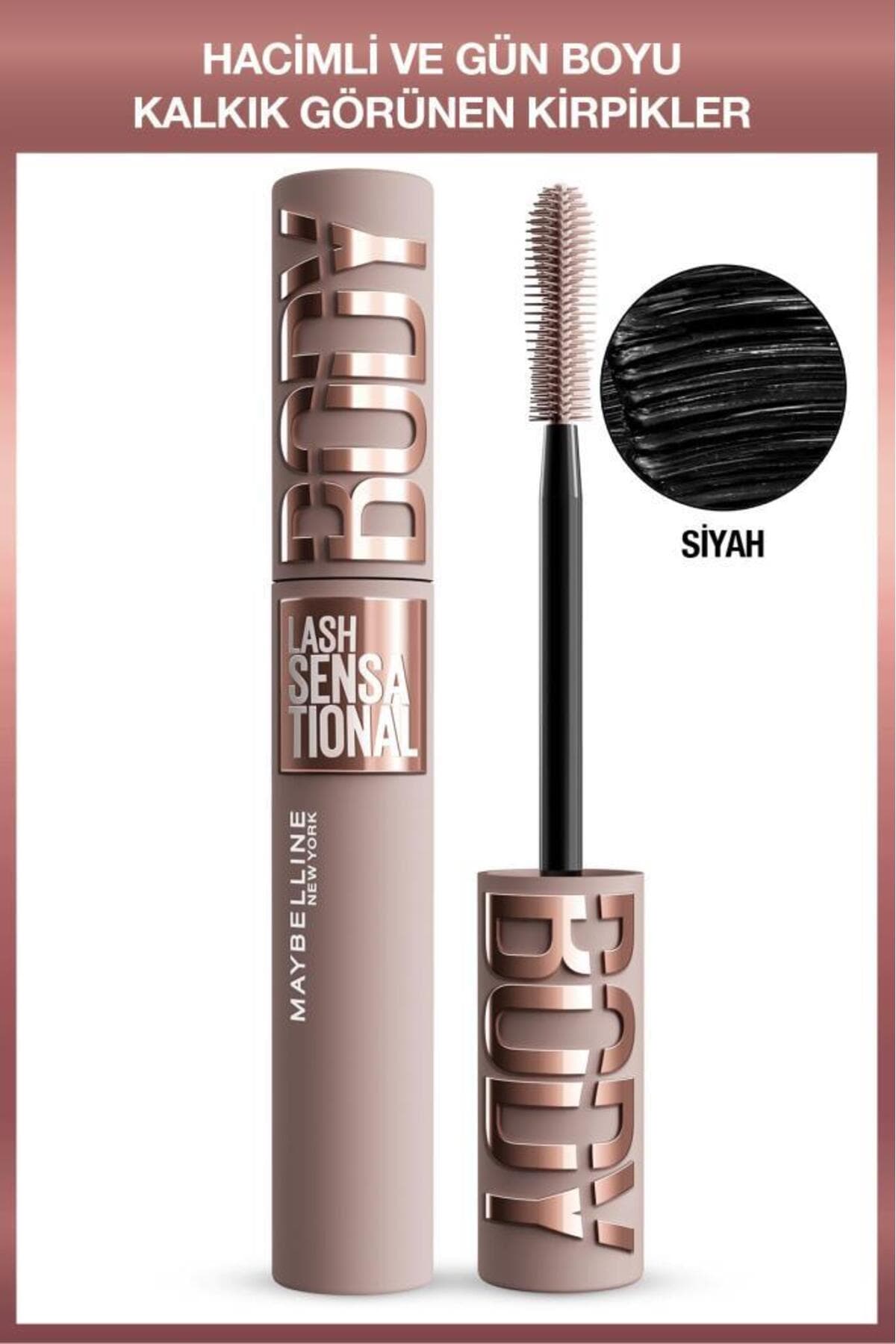 ماسکارا Maybelline New York حجمدهنده با ظاهر برگشته و ماندگار مدل Lash Sensational Body ماسکارا Maybelline New York حجمدهنده با ظاهر برگشته و ماندگار مدل Lash Sensational Body