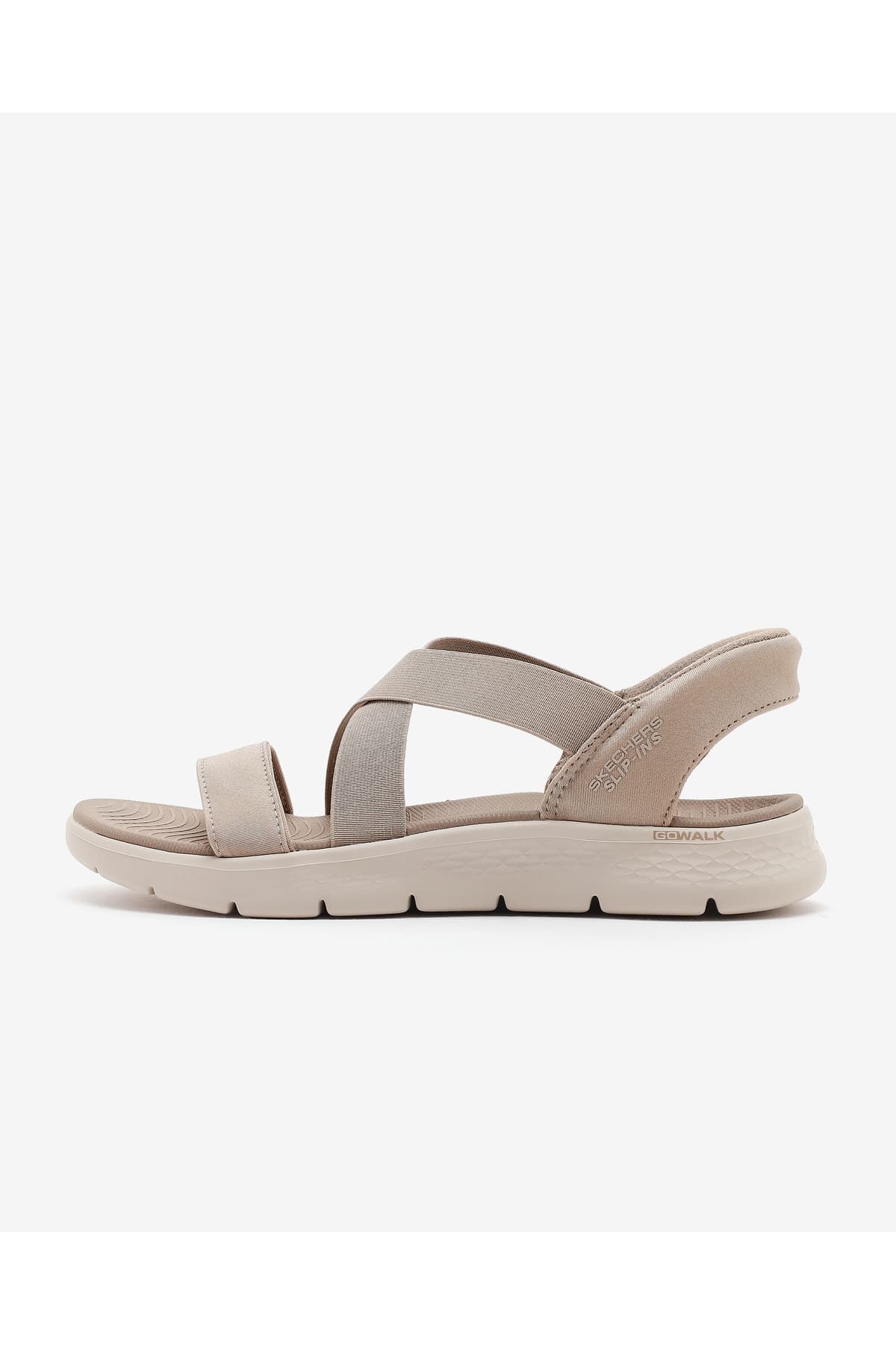 صندل زنانه Skechers GO WALK FLEX بژ مدل 141489 TPE صندل زنانه Skechers GO WALK FLEX بژ مدل 141489 TPE