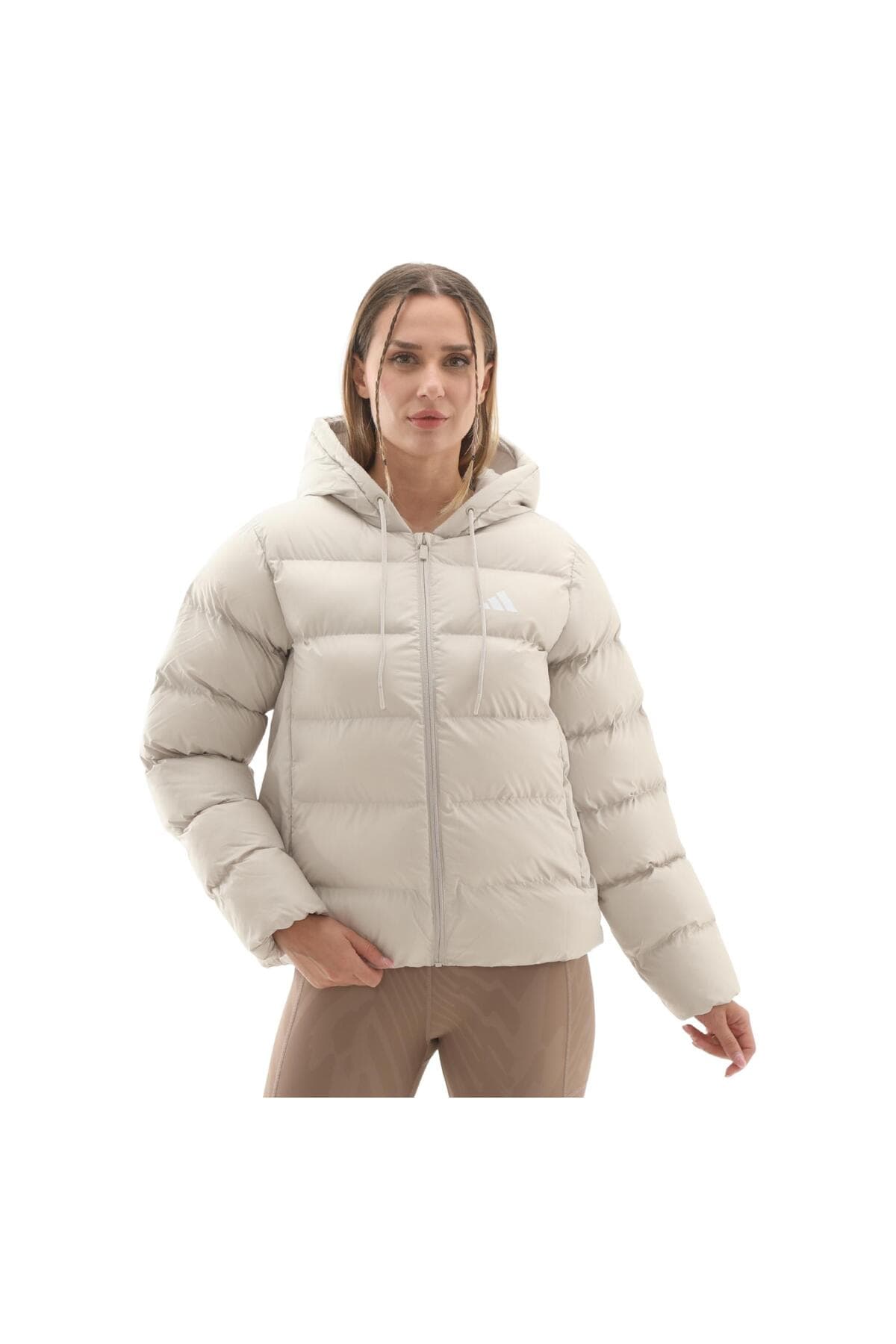 کاپشن زنانه adidas Essentials سفید مدل JV7768-K کاپشن زنانه adidas Essentials سفید مدل JV7768-K