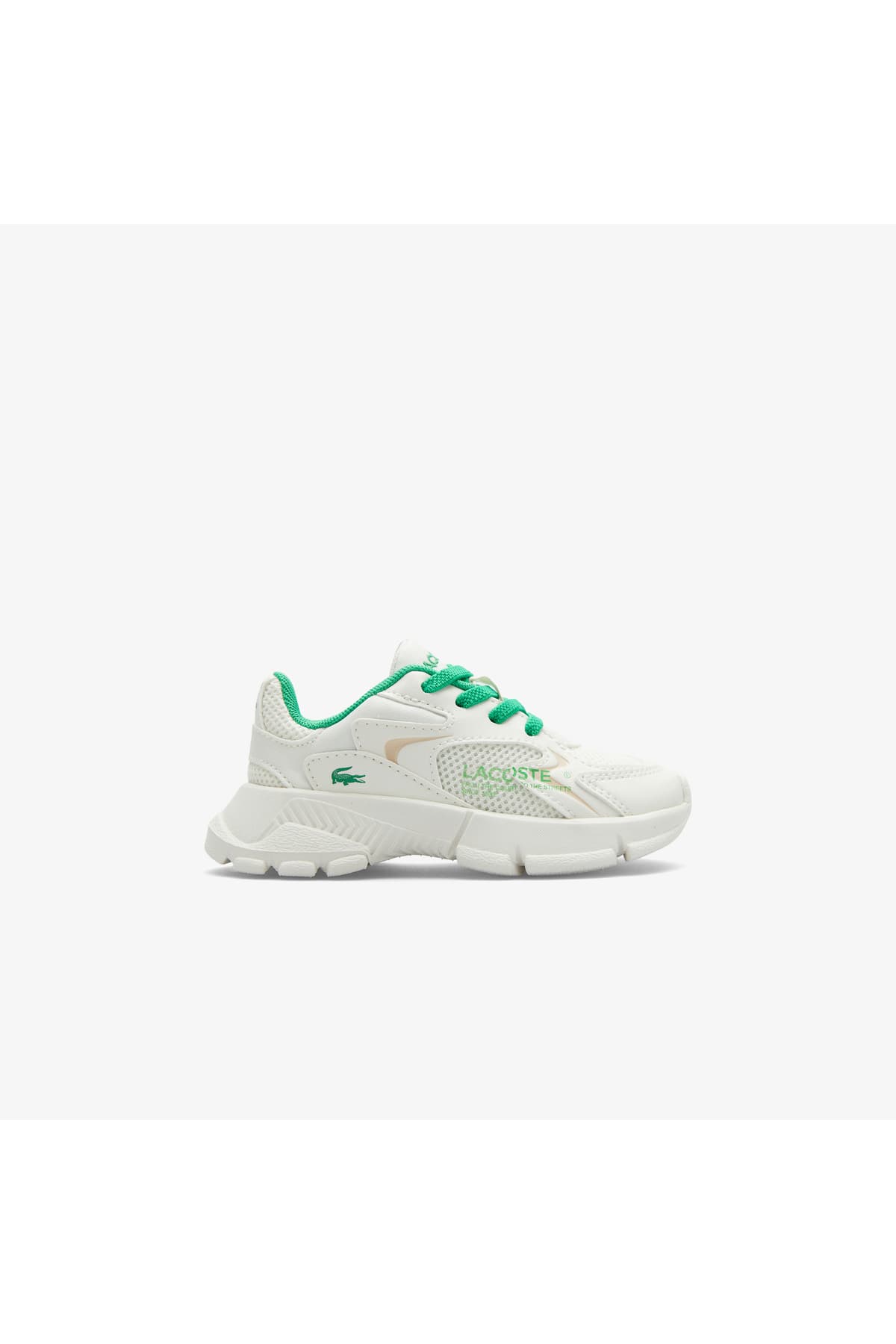 کفش اسنیکر بچگانه Lacoste بژ مدل L003 Neo کفش اسنیکر بچگانه Lacoste بژ مدل L003 Neo