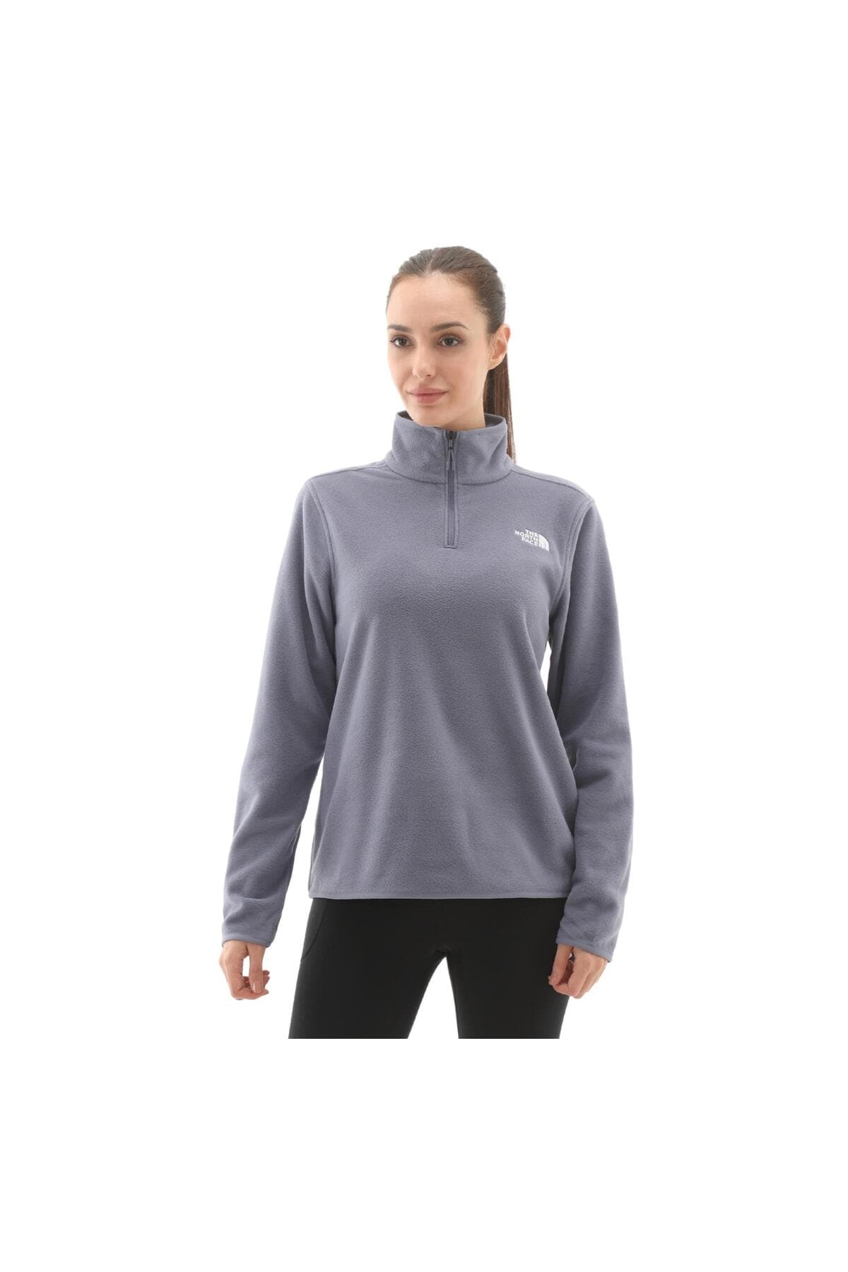 سویشرت زنانه The North Face Glacier فلیس 1/4 زیپ بنفش مدل F0A8D2JBTR1-R سویشرت زنانه The North Face Glacier فلیس 1/4 زیپ بنفش مدل F0A8D2JBTR1-R