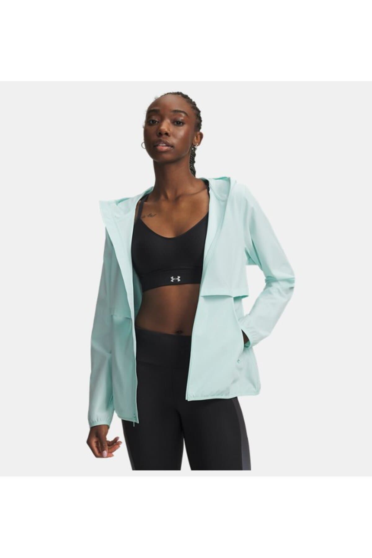 ژاکت زنانه Under Armour UA Velociti Pro Storm مدل 6009542-703 ژاکت زنانه Under Armour UA Velociti Pro Storm مدل 6009542-703