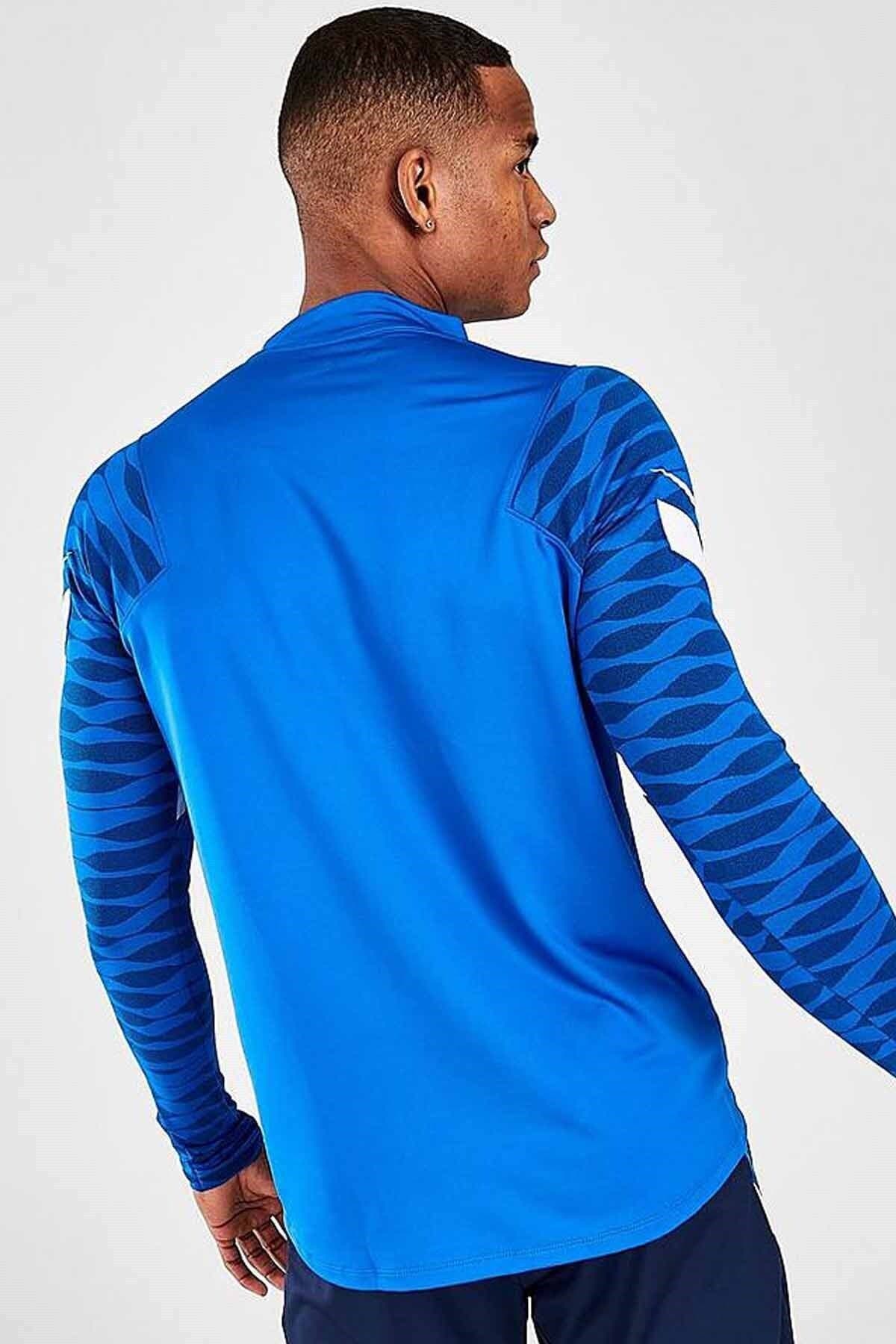 تیشرت آستین بلند مردانه Nike Strike21 Drill آبی مدل CW5858-463 تیشرت آستین بلند مردانه Nike Strike21 Drill آبی مدل CW5858-463