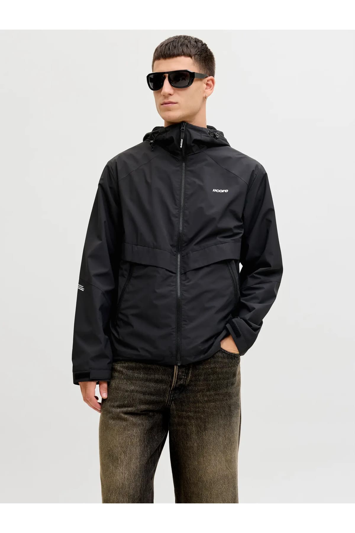 بارانی مردانه Jack & Jones کلاهدار مدل 12291193 بارانی مردانه Jack & Jones کلاهدار مدل 12291193