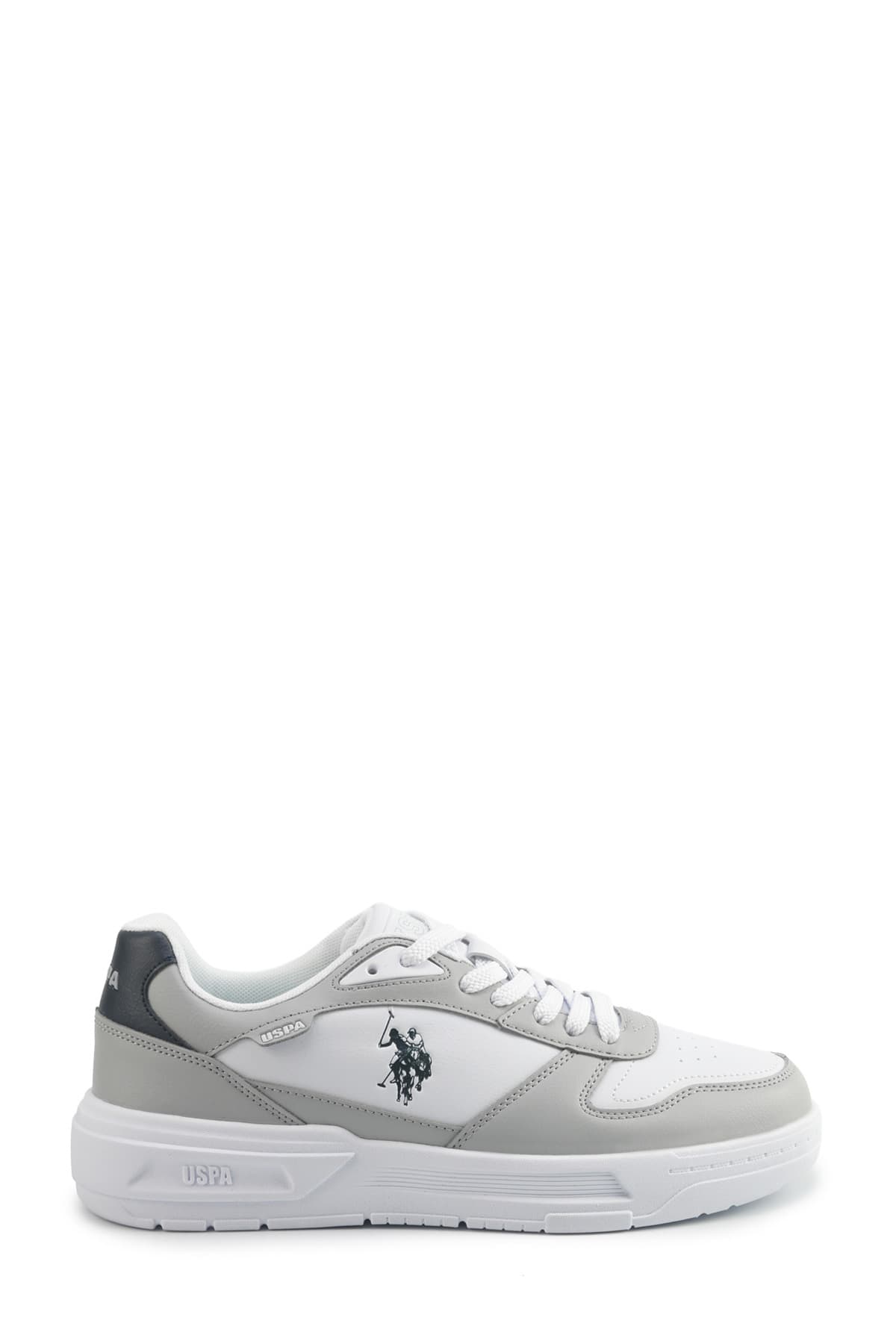 کفش اسنیکر مردانه U.S. Polo Assn. سفید مدل REKE 5PR کفش اسنیکر مردانه U.S. Polo Assn. سفید مدل REKE 5PR