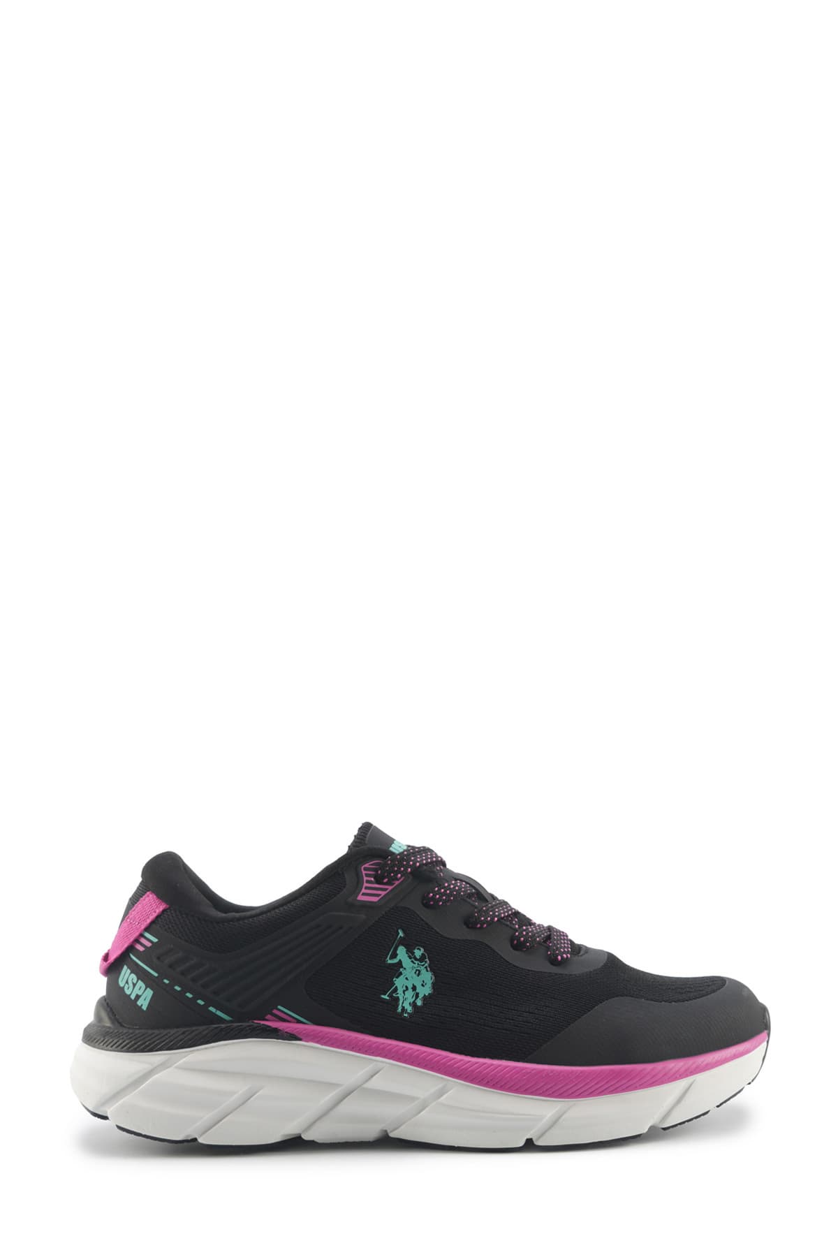 کفش دویدن زنانه U.S. Polo Assn. سیاه مدل SALDONA WMN 5FX کفش دویدن زنانه U.S. Polo Assn. سیاه مدل SALDONA WMN 5FX