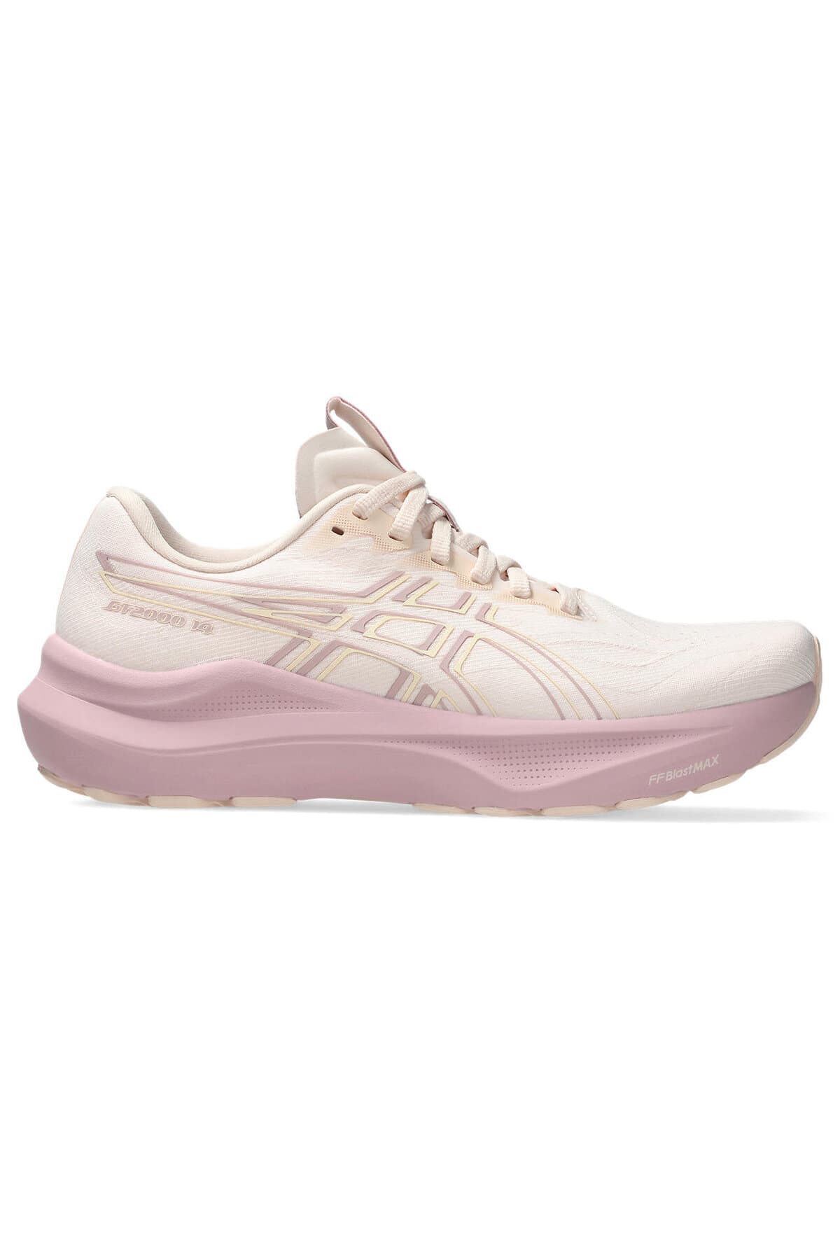 کفش دویدن زنانه Asics صورتی غبارآلود/مرجانی آفتابی مدل GT-2000 14 کد 1012B843-700 کفش دویدن زنانه Asics صورتی غبارآلود/مرجانی آفتابی مدل GT-2000 14 کد 1012B843-700