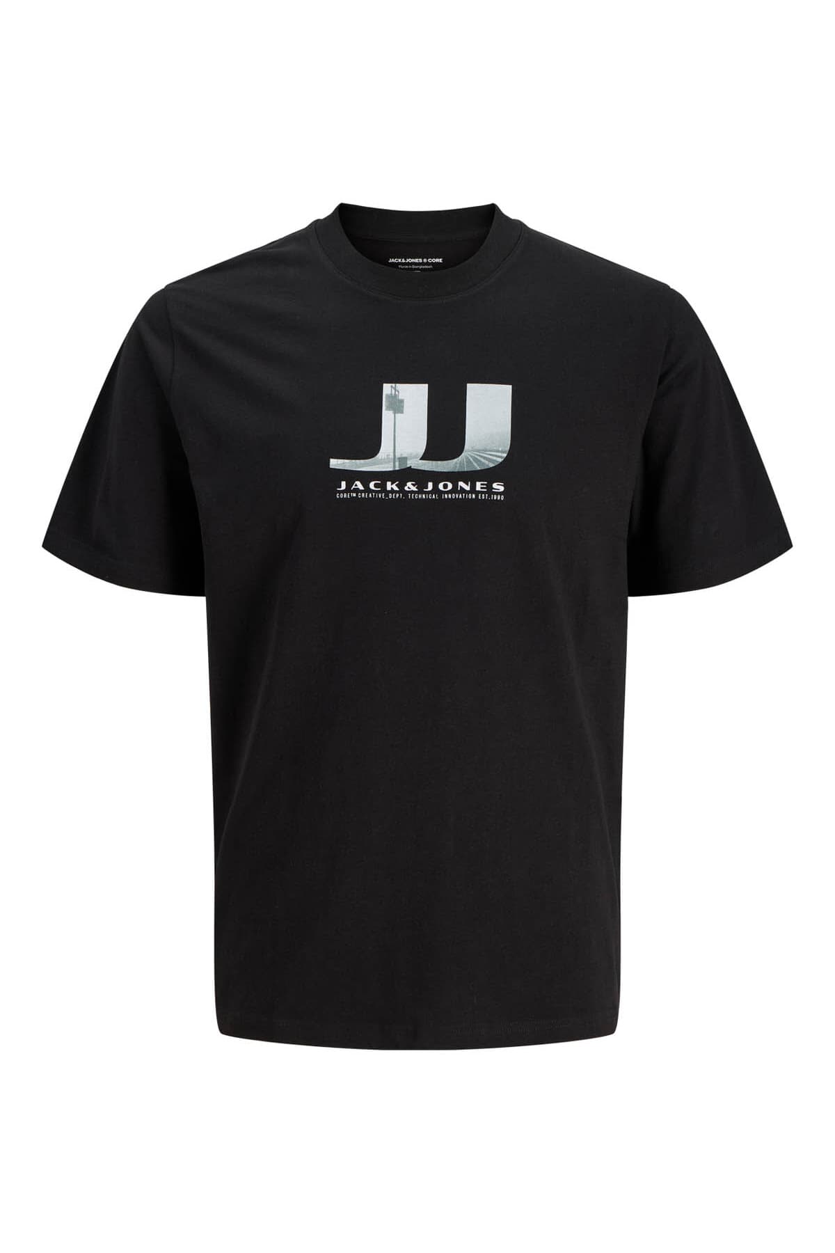تیشرت مردانه Jack & Jones با چاپ لوگو روی سینه خاکی تیشرت مردانه Jack & Jones با چاپ لوگو روی سینه خاکی