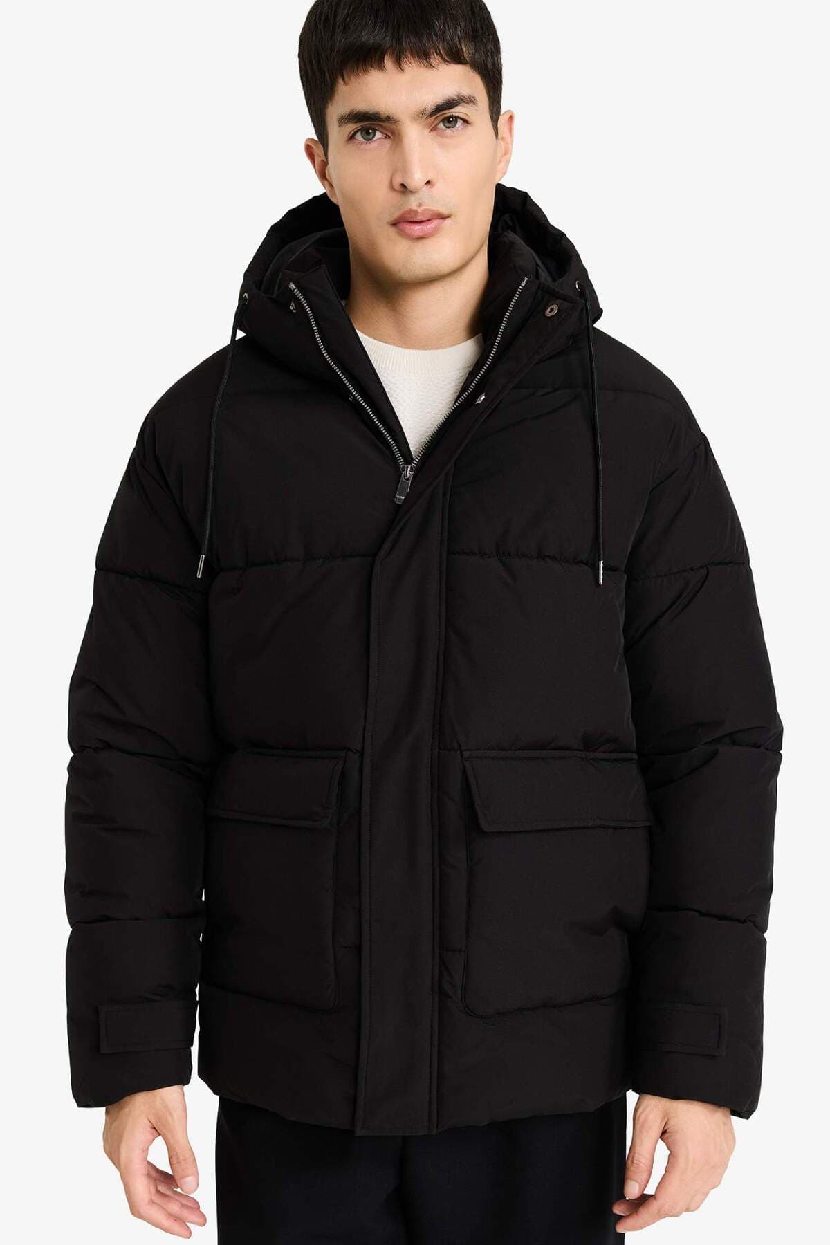 مونت مردانه Defacto ضدآب گرمنگهدار Slim Fit مدل G7526AX25WN مونت مردانه Defacto ضدآب گرمنگهدار Slim Fit مدل G7526AX25WN