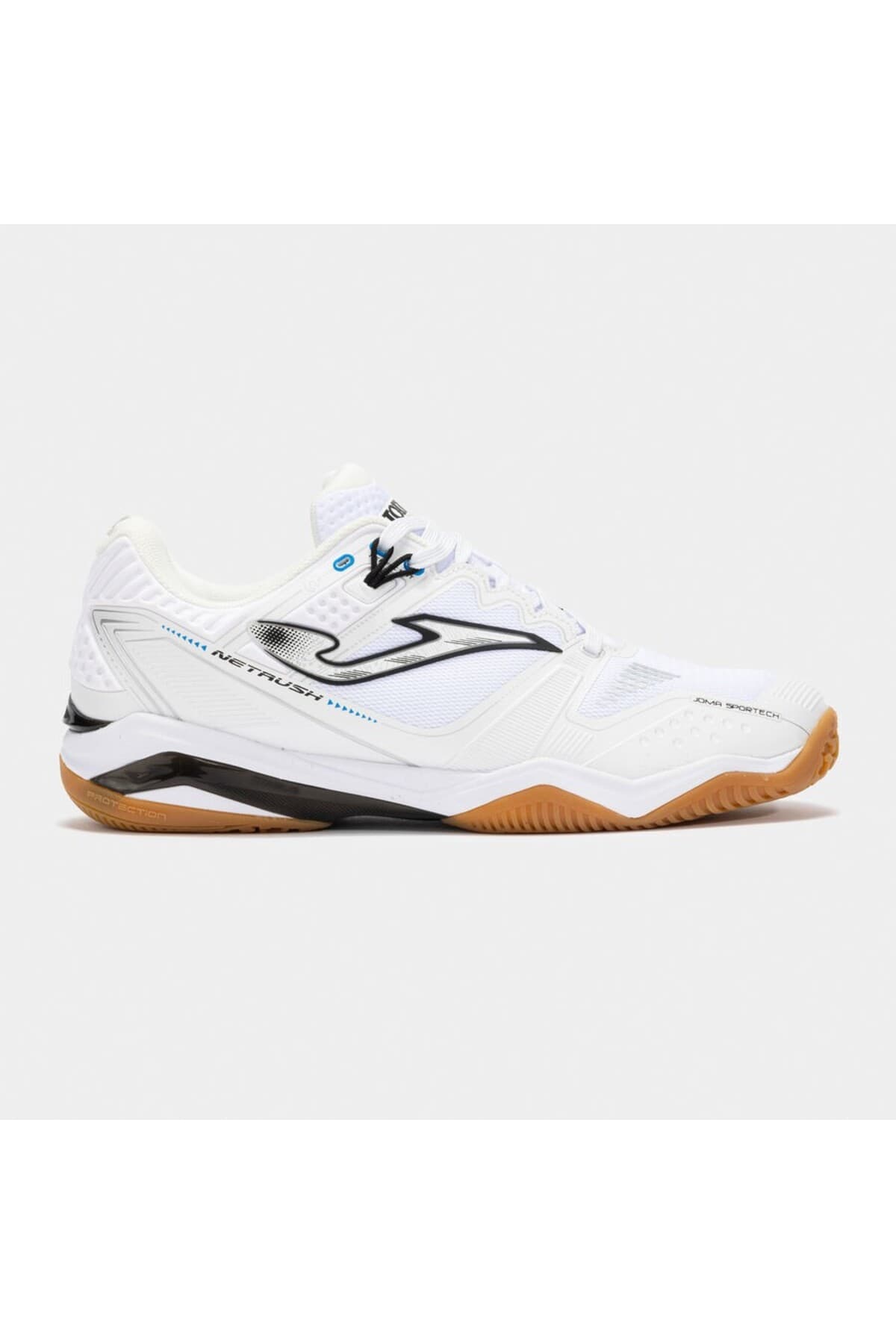 کفش بدمینتون مردانه Joma سفید Netrush مدل BNETW2502 کفش بدمینتون مردانه Joma سفید Netrush مدل BNETW2502