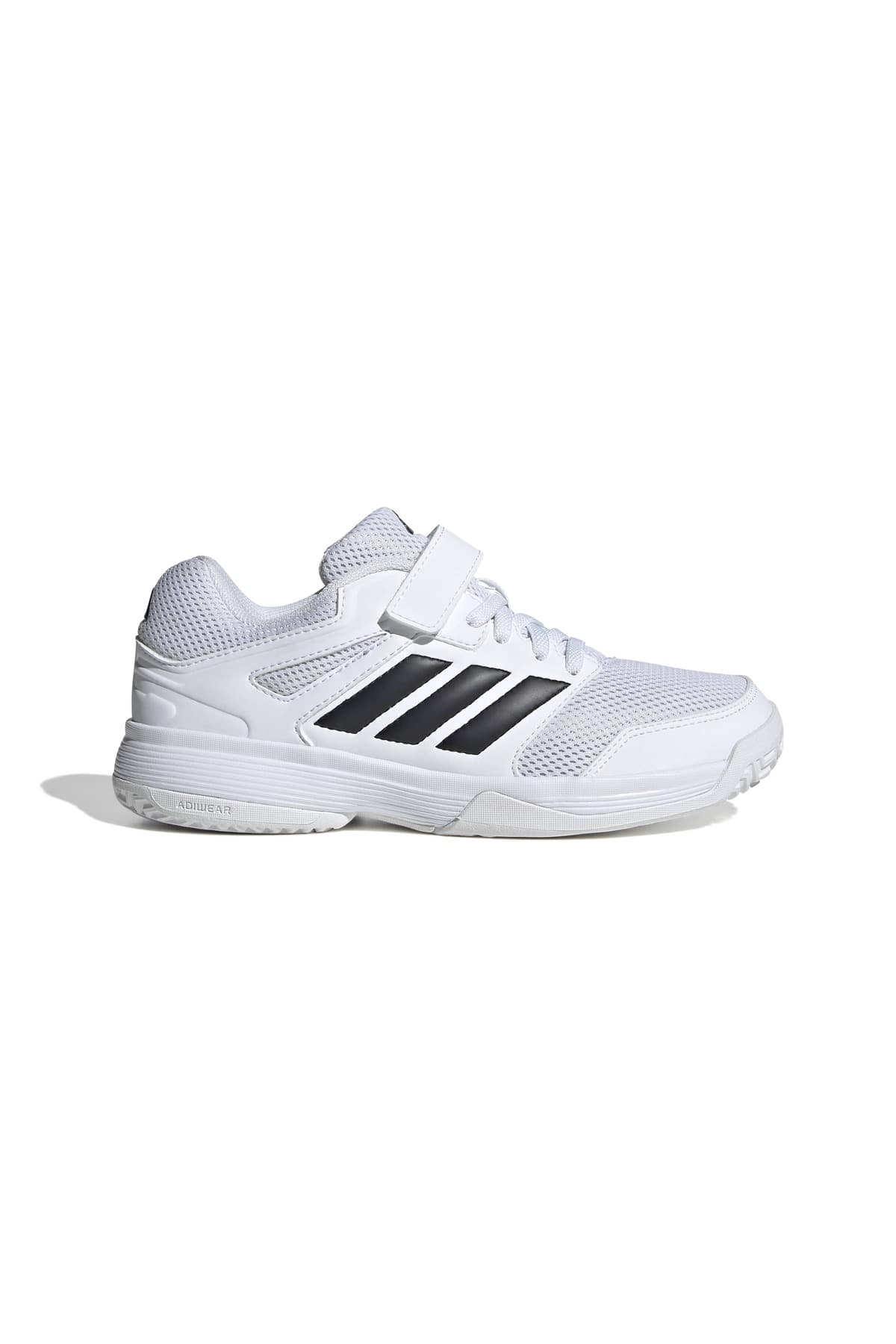 کتانی بچگانه یونیسکس adidas چسبی Speedcourt K مدل KJ1244 کتانی بچگانه یونیسکس adidas چسبی Speedcourt K مدل KJ1244
