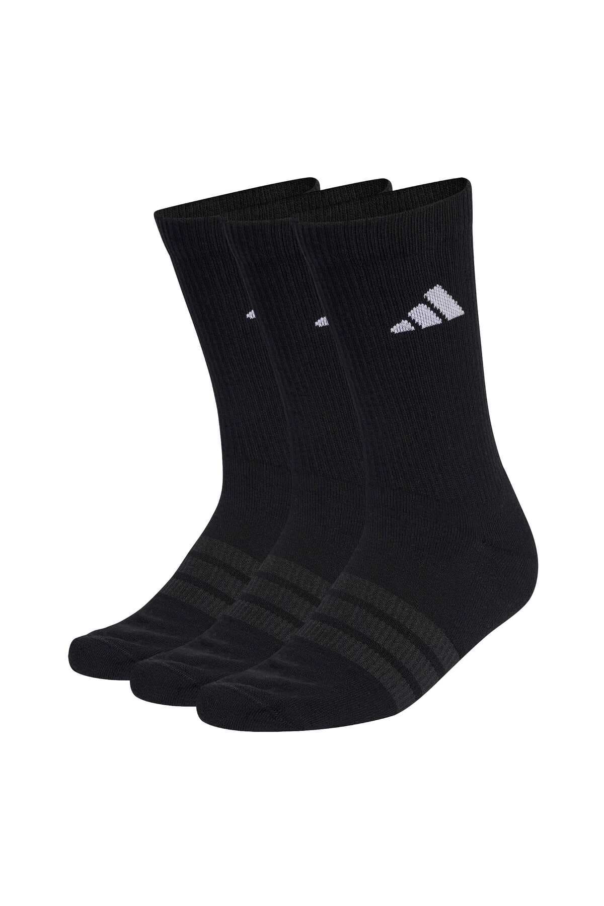 جوراب ورزشی یونیسکس adidas C Ess Crw 3P مدل KC9626 جوراب ورزشی یونیسکس adidas C Ess Crw 3P مدل KC9626