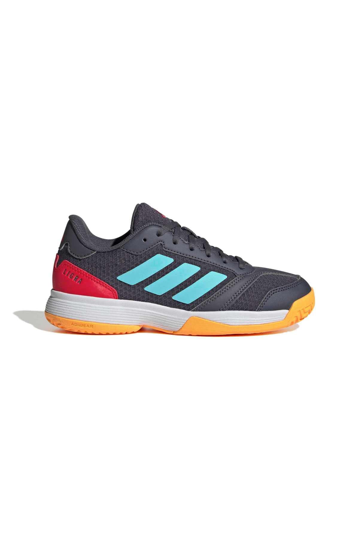 کفش کتانی یونیسکس نوجوان adidas مدل Ligra 8 K کد JR7120 کفش کتانی یونیسکس نوجوان adidas مدل Ligra 8 K کد JR7120