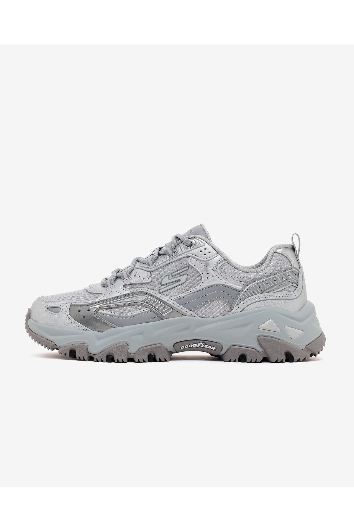 کفش زنانه Skechers D'lites HIKER اوتدور خاکستری مدل 180330 SLGY کفش زنانه Skechers D'lites HIKER اوتدور خاکستری مدل 180330 SLGY