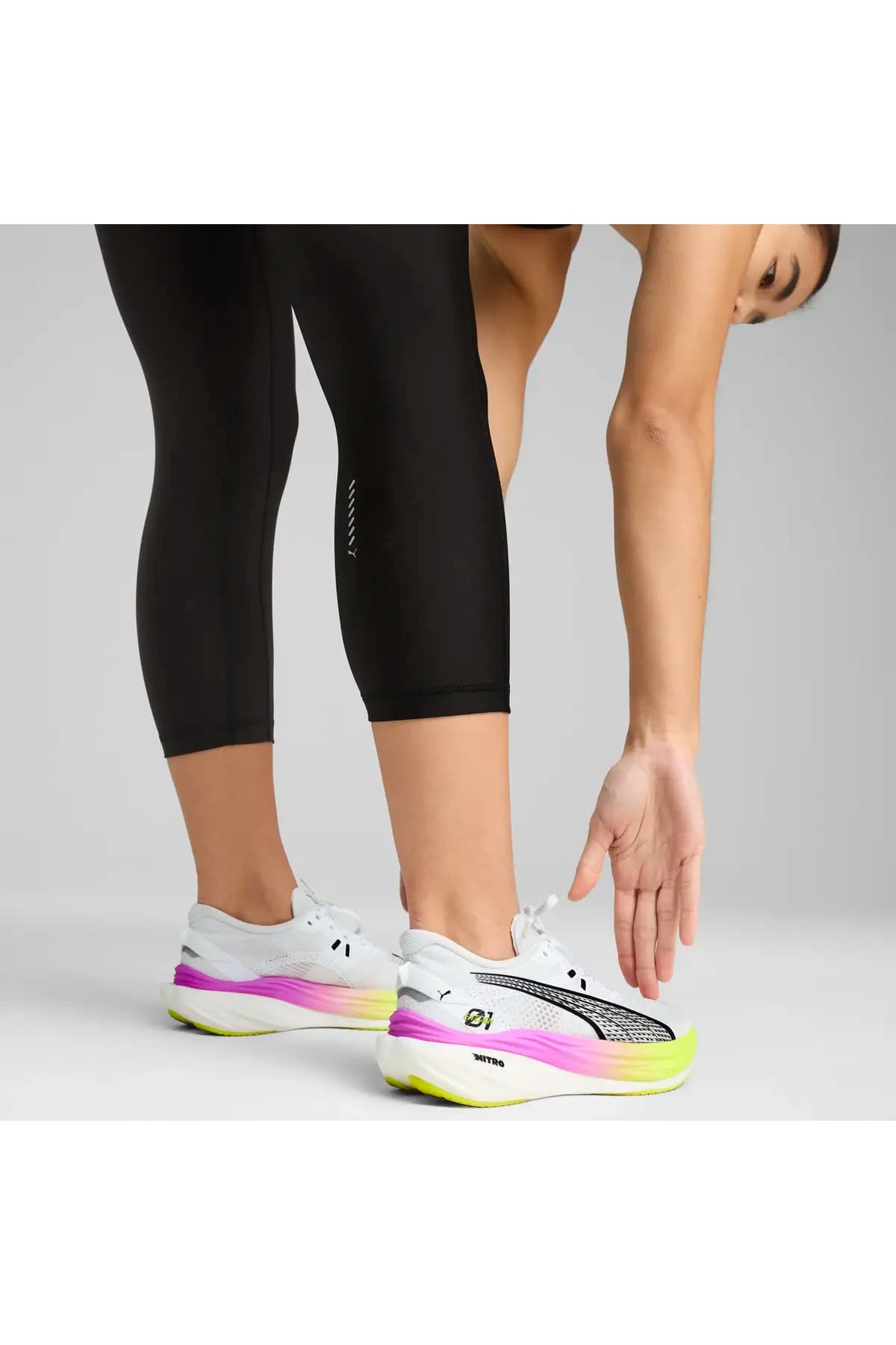 تایت زنانه Puma سهربع مشکی مدل RUN VELOCITY تایت زنانه Puma سهربع مشکی مدل RUN VELOCITY
