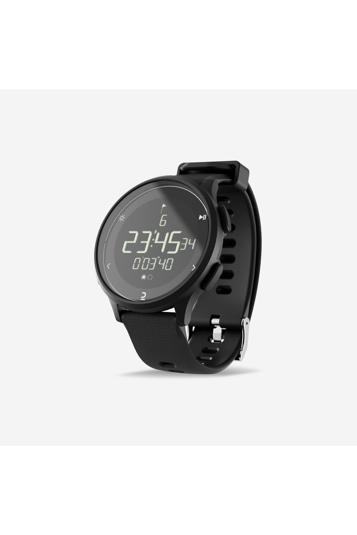ساعت ورزشی دویدن زنانه Decathlon کرنومتردار ضد آب مشکی مدل W500M ساعت ورزشی دویدن زنانه Decathlon کرنومتردار ضد آب مشکی مدل W500M