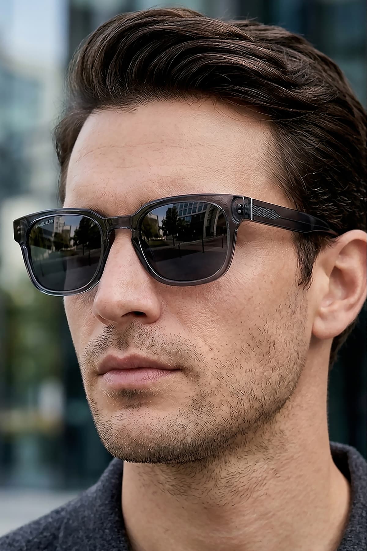 عینک آفتابی مردانه Daniel Klein پلاریزه UV400 دودی مدل DKG6298C3 عینک آفتابی مردانه Daniel Klein پلاریزه UV400 دودی مدل DKG6298C3