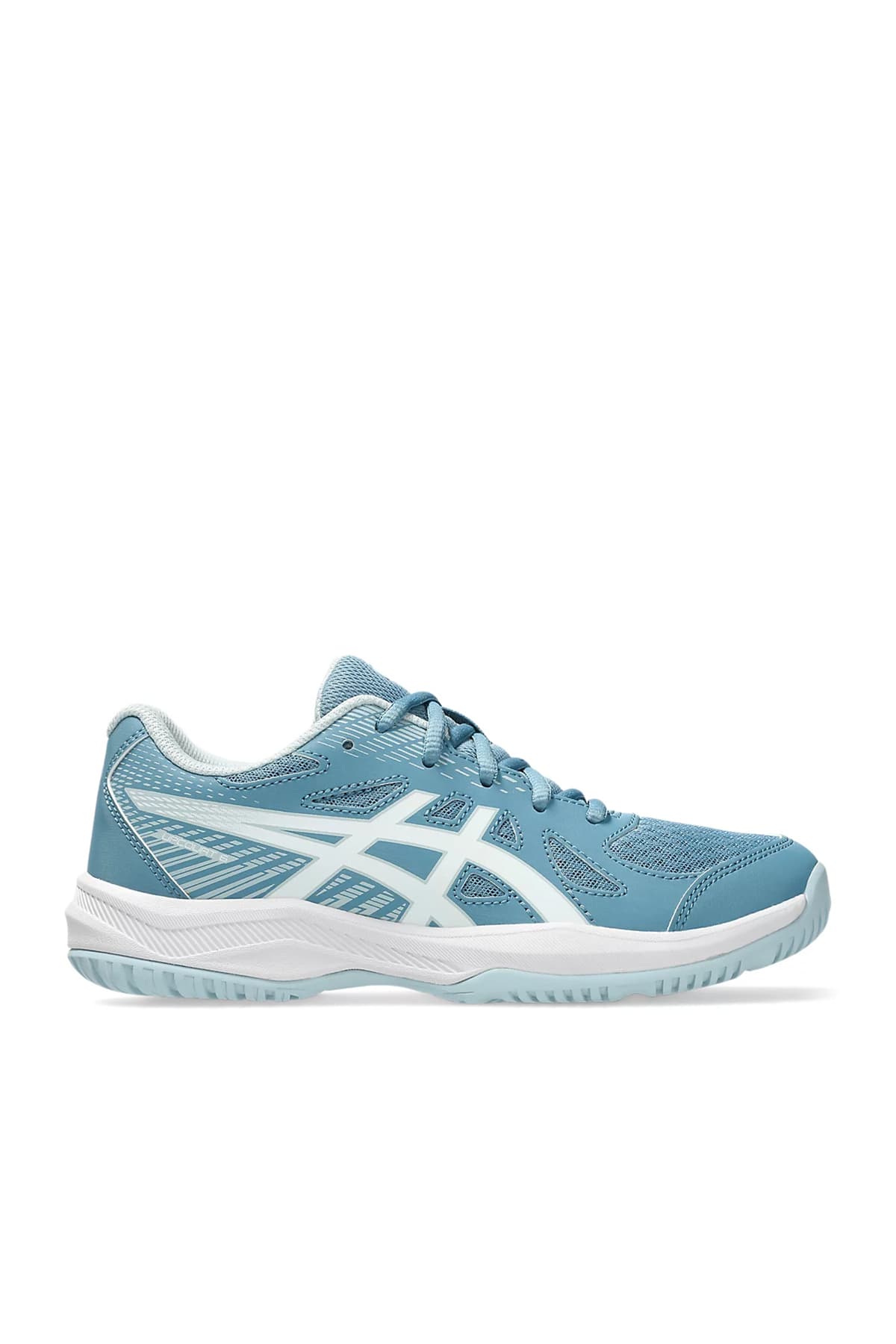 کفش والیبال بچگانه آبی Asics مدل Upcourt 6 کفش والیبال بچگانه آبی Asics مدل Upcourt 6