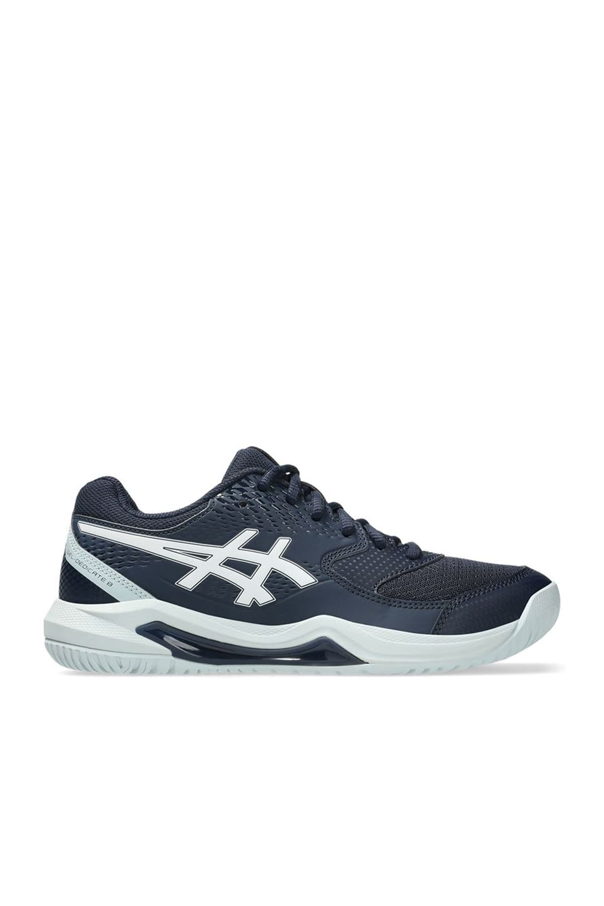 کفش تنیس زنانه Asics سرمهای مدل Gel-Dedicate 8 کفش تنیس زنانه Asics سرمهای مدل Gel-Dedicate 8
