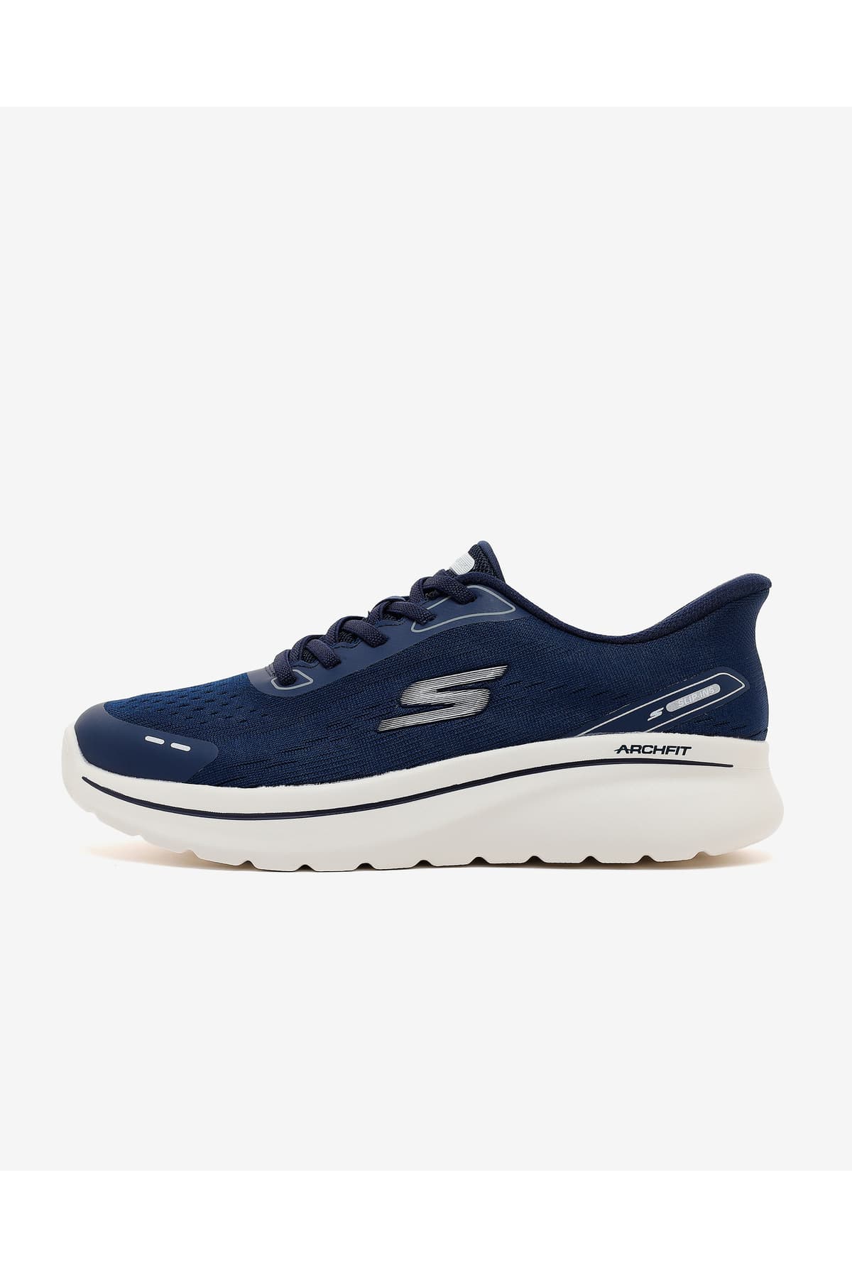 کفش پیادهروی زنانه Skechers GO WALK ARCH FIT N-JOY رنگ سرمهای/سفید مدل 125840TK NVW کفش پیادهروی زنانه Skechers GO WALK ARCH FIT N-JOY رنگ سرمهای/سفید مدل 125840TK NVW