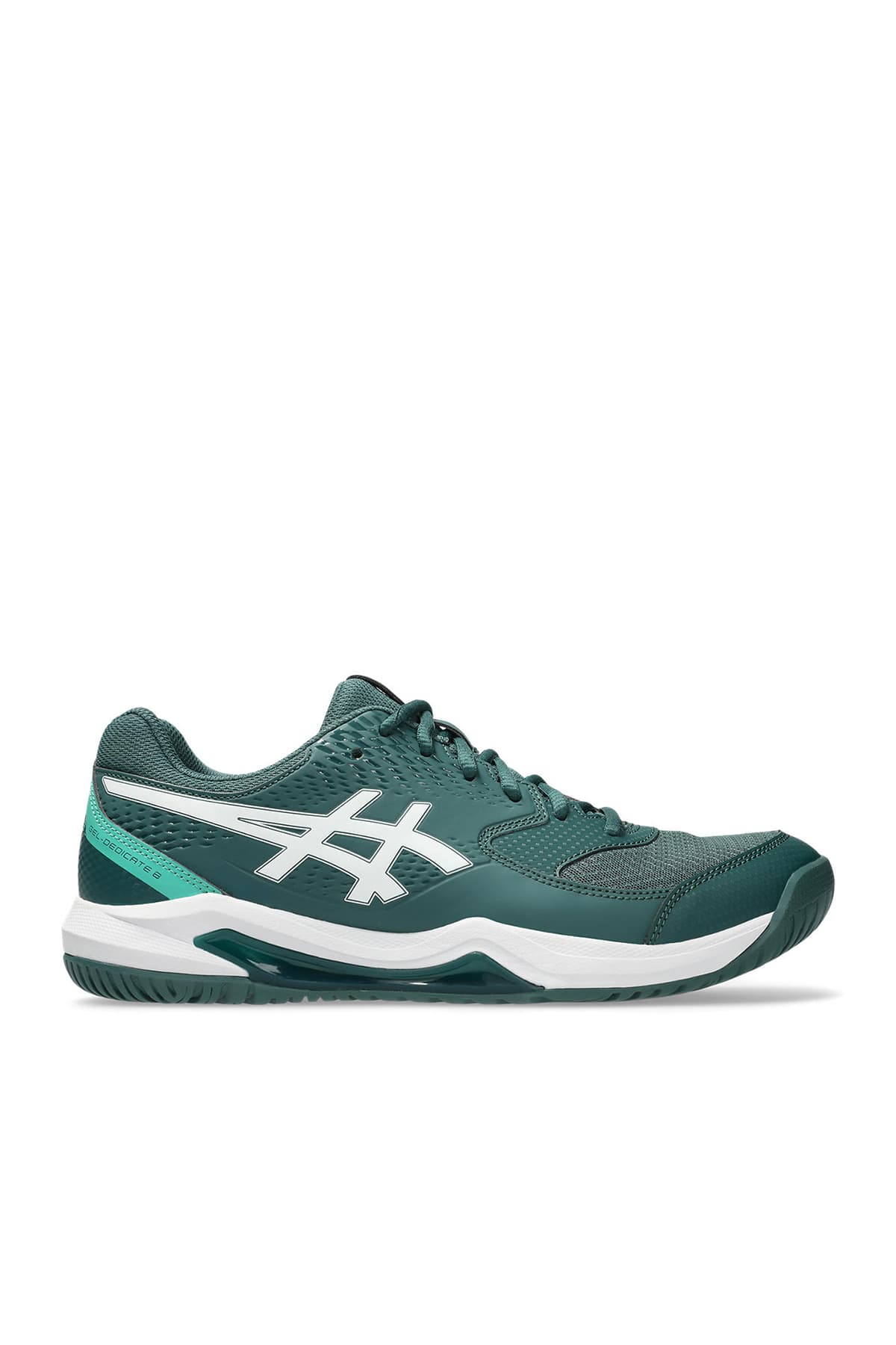 کفش تنیس مردانه Asics سبز مدل Gel-Dedicate 8 کفش تنیس مردانه Asics سبز مدل Gel-Dedicate 8