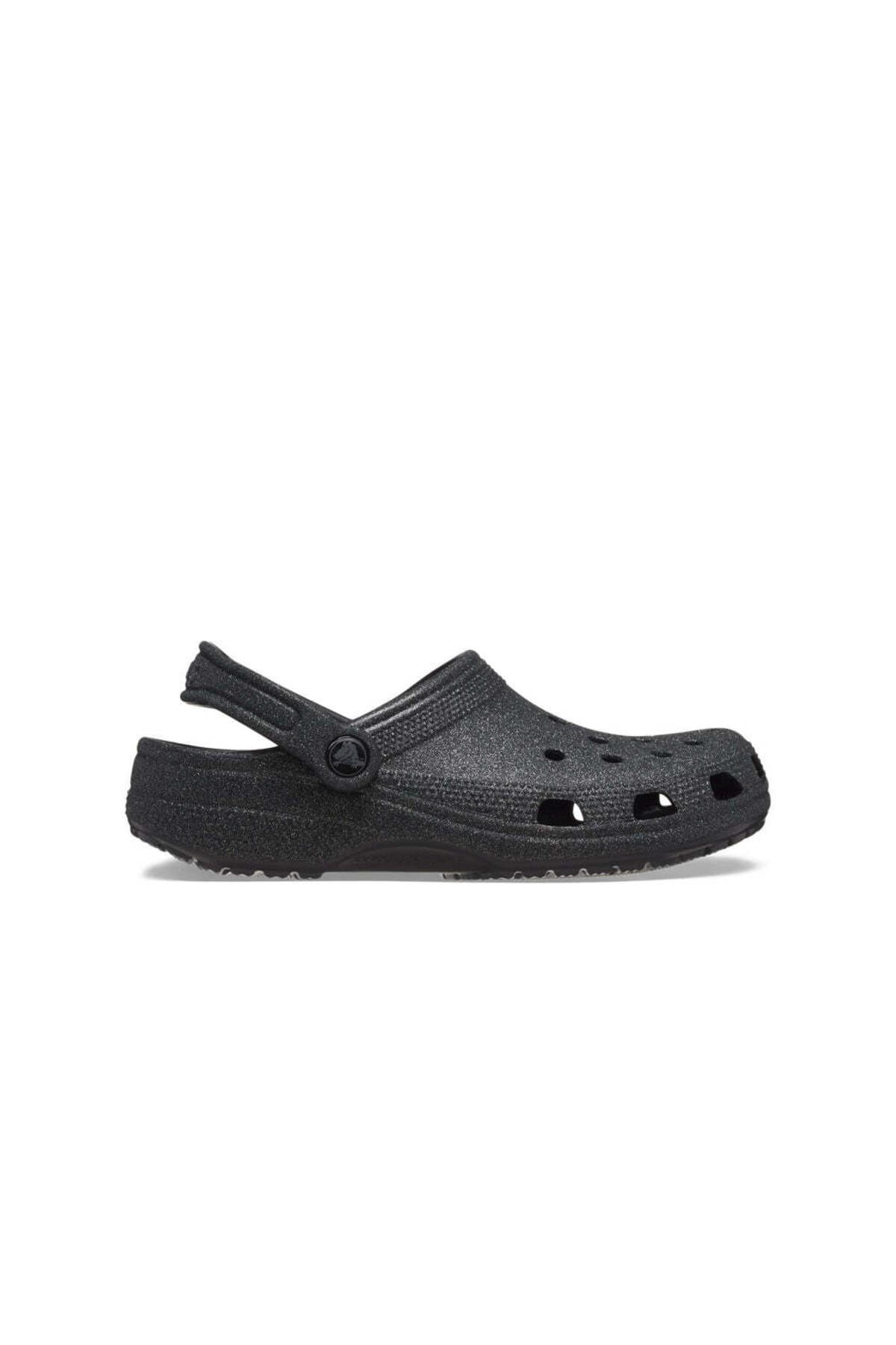دمپایی زنانه Crocs پولکدار Classic Glitter Clog مدل 205942-0WH دمپایی زنانه Crocs پولکدار Classic Glitter Clog مدل 205942-0WH