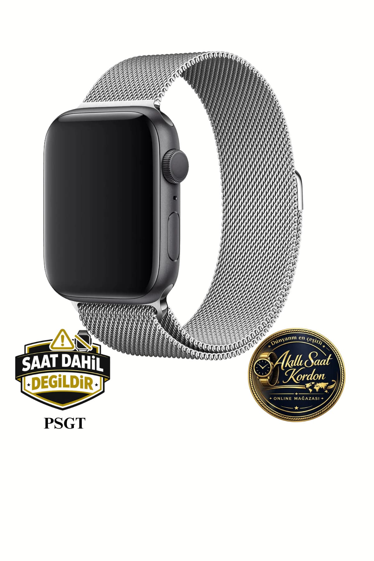 بند ساعت PSGT فولادی ضد زنگ سازگار با Apple Watch 42/44/45/46/49mm بند ساعت PSGT فولادی ضد زنگ سازگار با Apple Watch 42/44/45/46/49mm