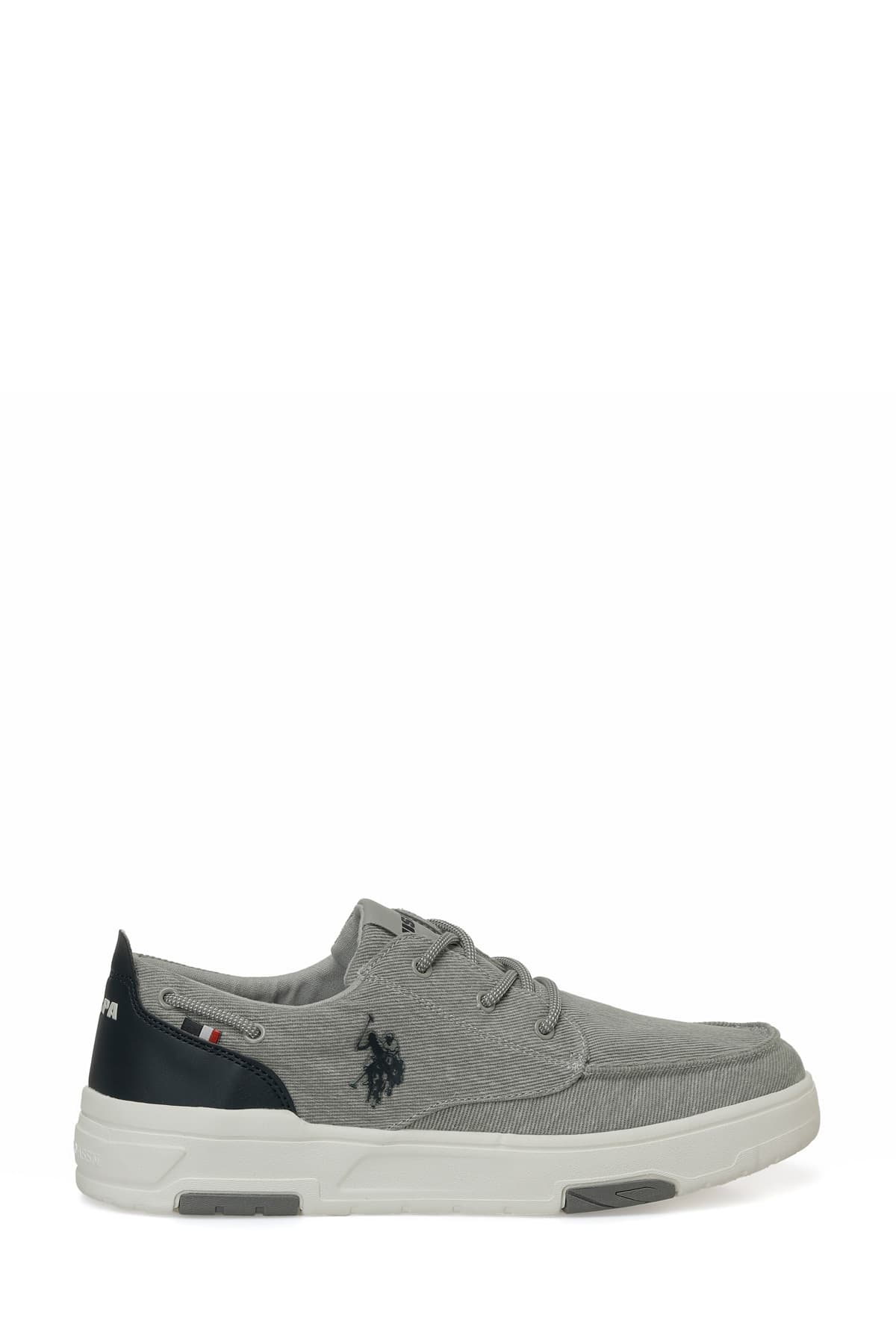کفش قایقی مردانه U.S. Polo Assn. خاکستری مدل ANTYHN کفش قایقی مردانه U.S. Polo Assn. خاکستری مدل ANTYHN