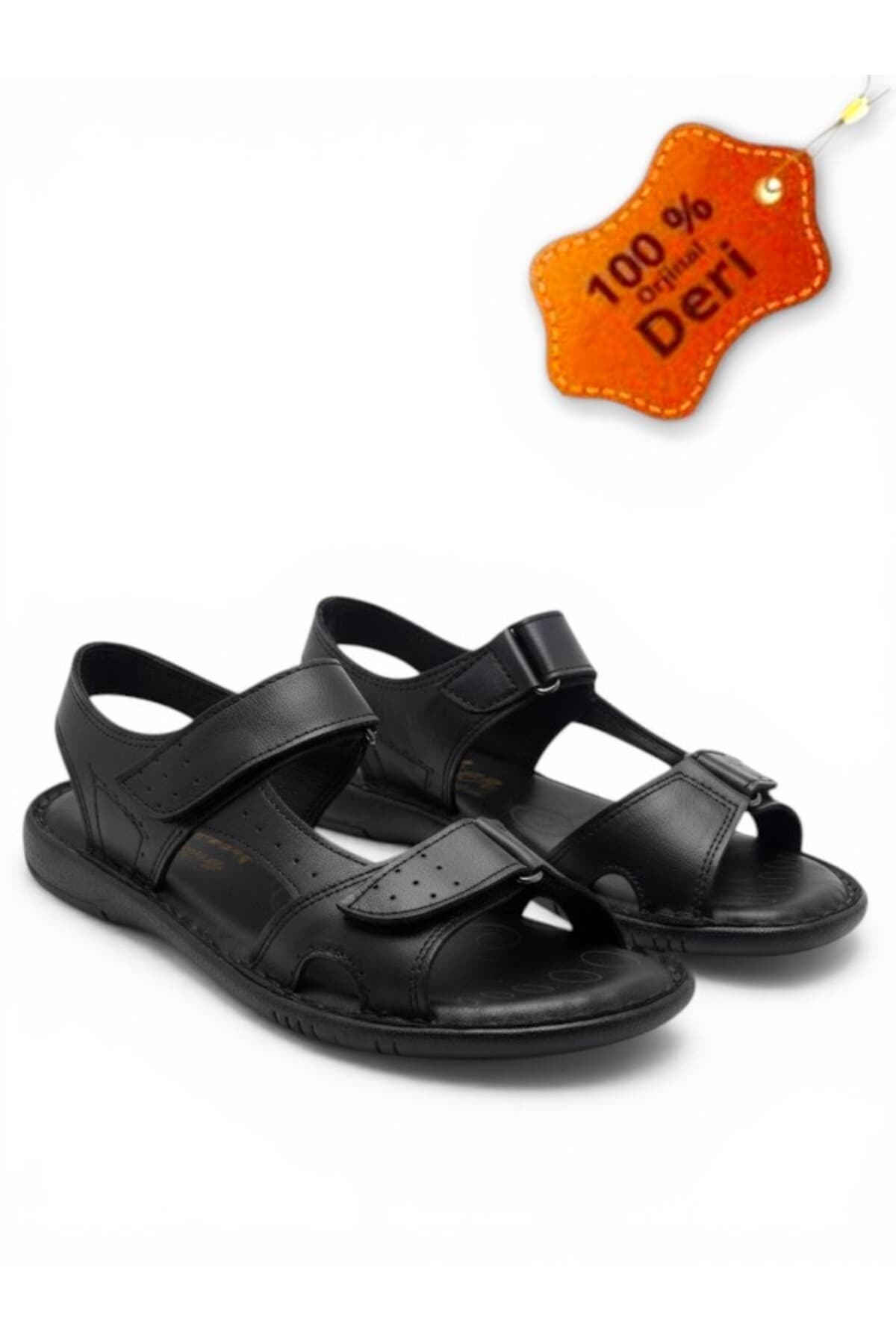 صندل مردانه MAGIC SHOES ارتوپدی تمام چرم طبیعی با کوسن پاشنه صندل مردانه MAGIC SHOES ارتوپدی تمام چرم طبیعی با کوسن پاشنه
