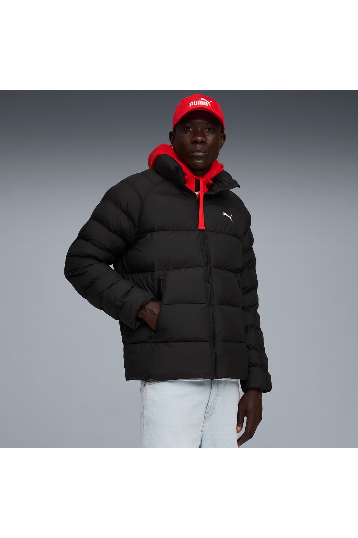 ژاکت مردانه Puma Mono رنگ سیاه ژاکت مردانه Puma Mono رنگ سیاه