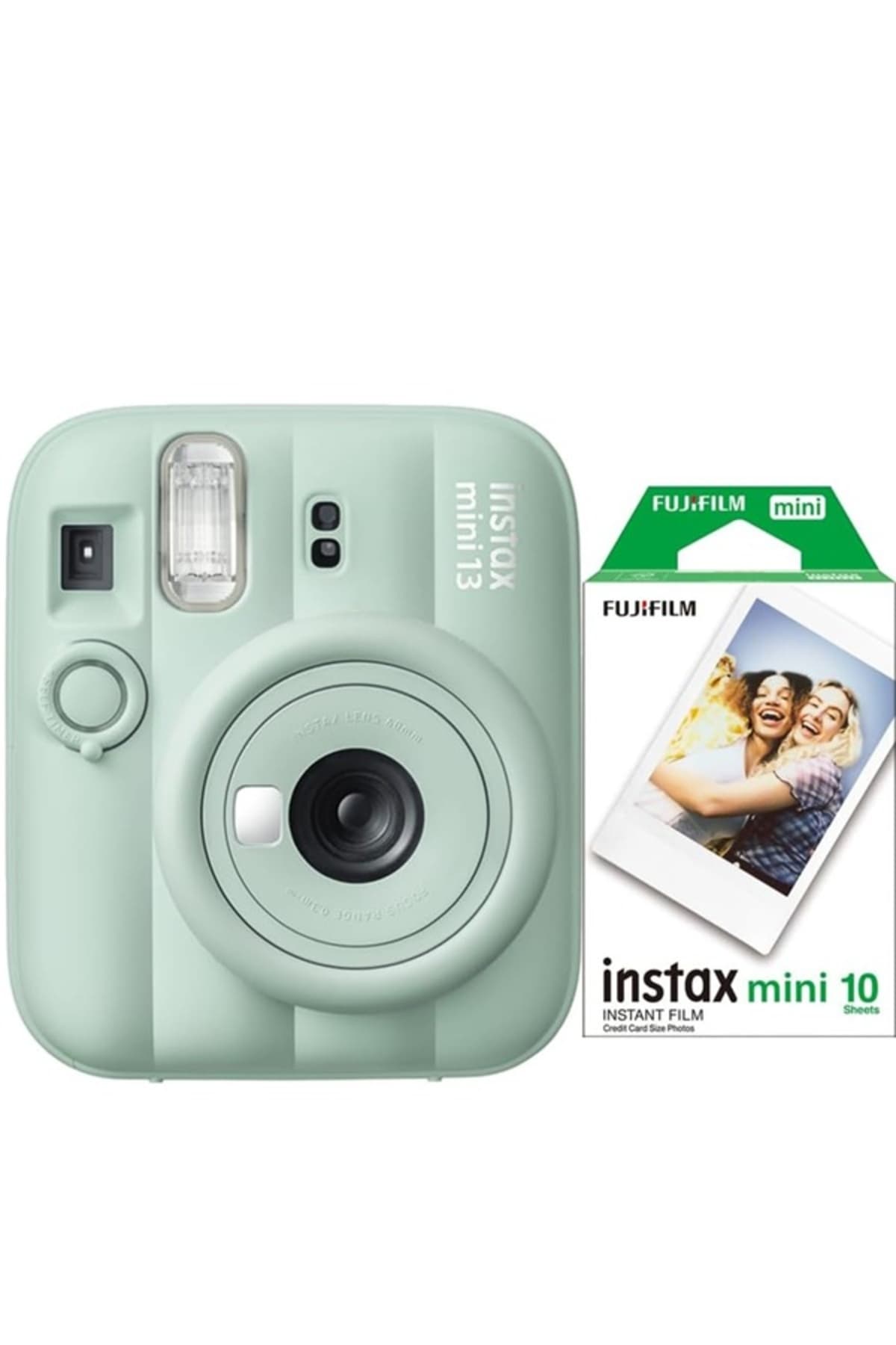 دوربین فوری Fujifilm Instax Mini 13 همراه با فیلم 10 تایی دوربین فوری Fujifilm Instax Mini 13 همراه با فیلم 10 تایی
