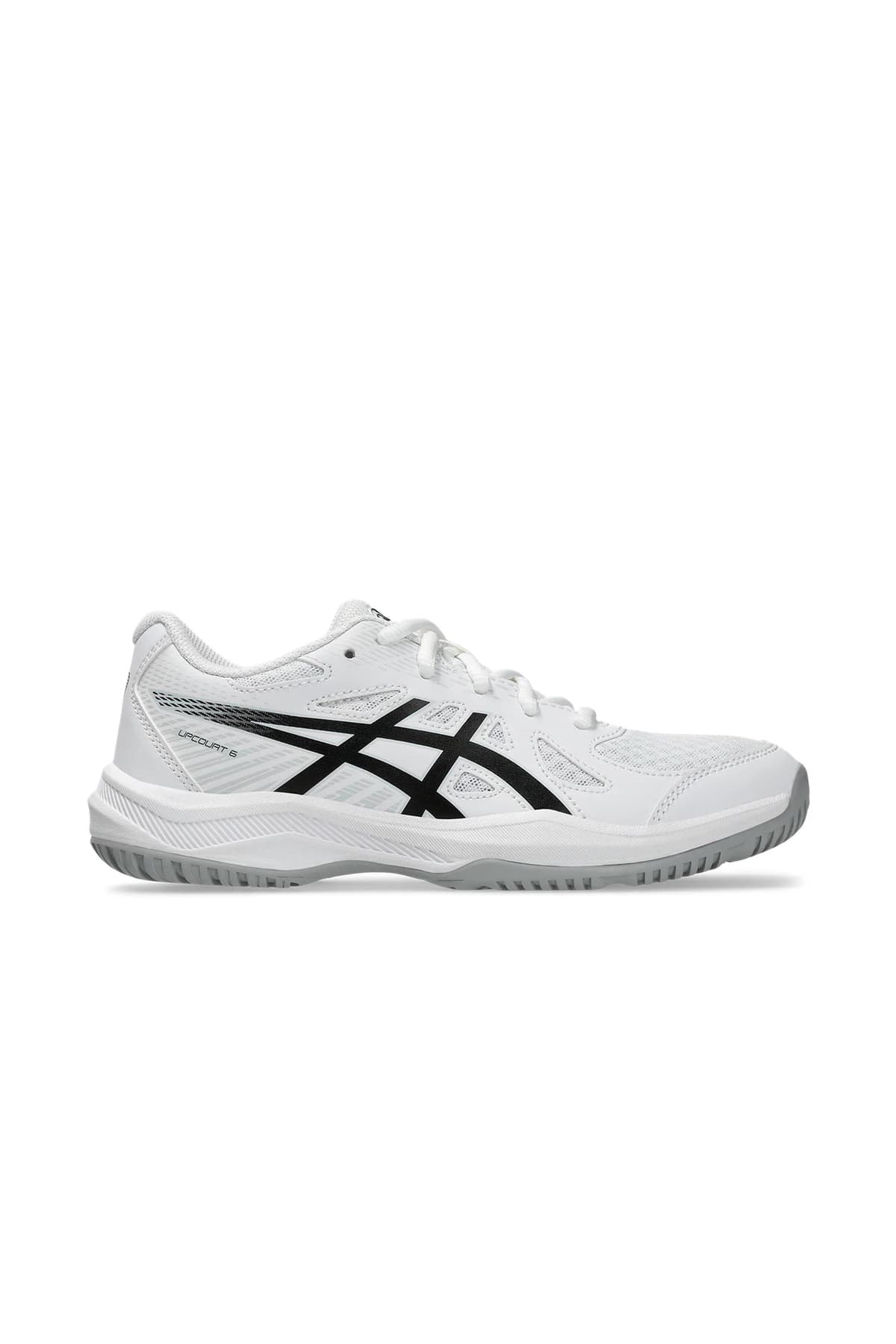 کفش والیبال نوجوانان Asics سفید Upcourt 6 Gs مدل 1074A045-101 کفش والیبال نوجوانان Asics سفید Upcourt 6 Gs مدل 1074A045-101