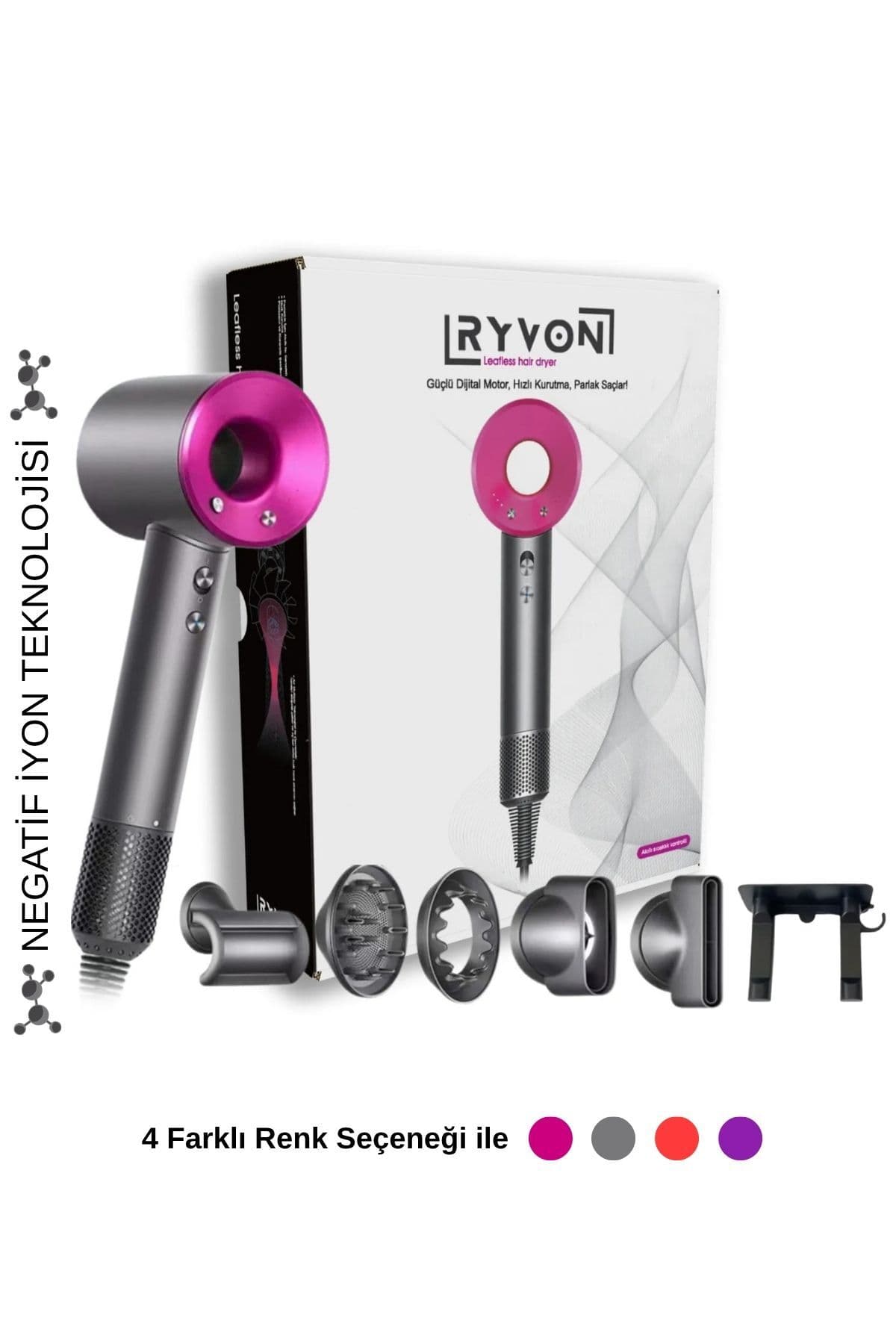سشوار RYVON با 5 سری سشوار RYVON با 5 سری