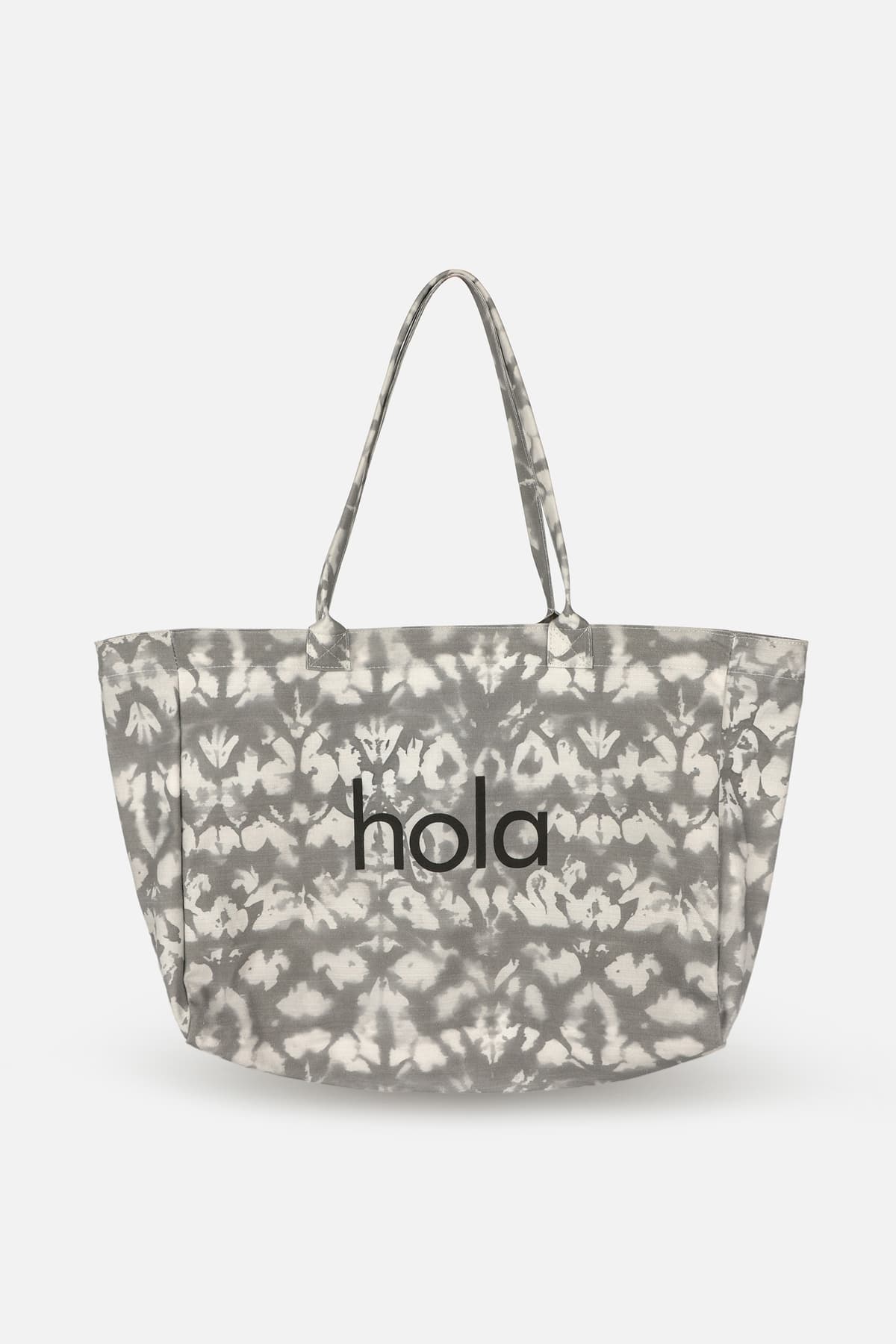 کیف دوشی ساحلی زنانه ICONE BAG کانواس با طرح گرادیانت خاکستری چاپی کیف دوشی ساحلی زنانه ICONE BAG کانواس با طرح گرادیانت خاکستری چاپی