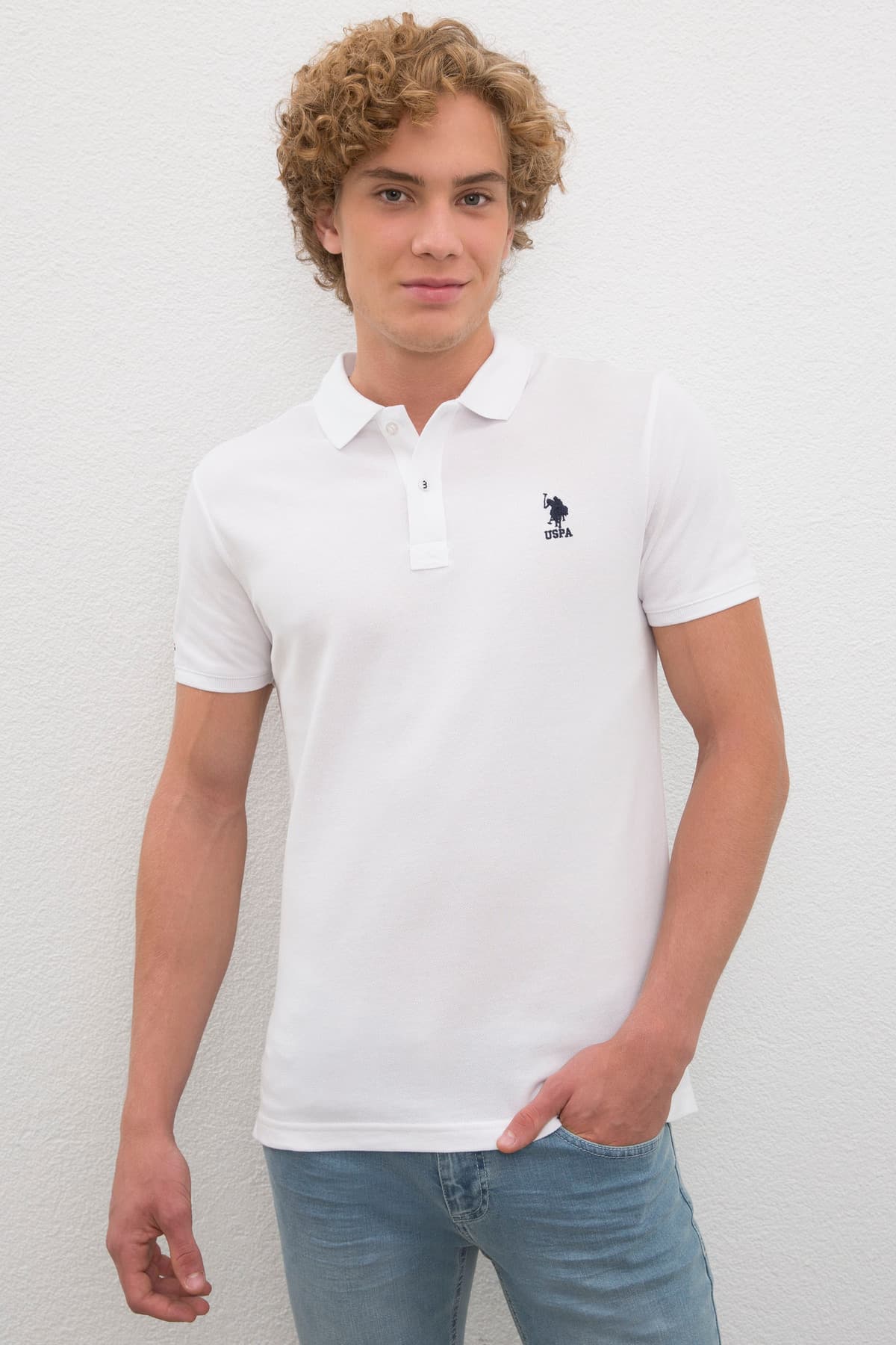 تیشرت مردانه U.S. Polo Assn. سفید ساده مدل 50231513-VR013 تیشرت مردانه U.S. Polo Assn. سفید ساده مدل 50231513-VR013