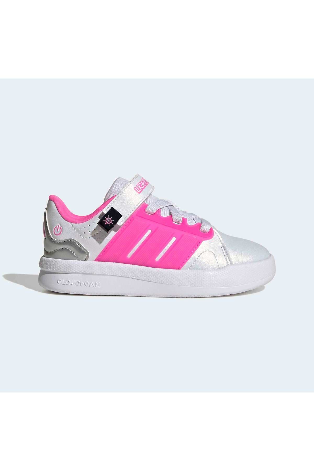 کفش کتانی بچگانه یونیسکس adidas Lightorama Court El C مدل KI6539 کفش کتانی بچگانه یونیسکس adidas Lightorama Court El C مدل KI6539